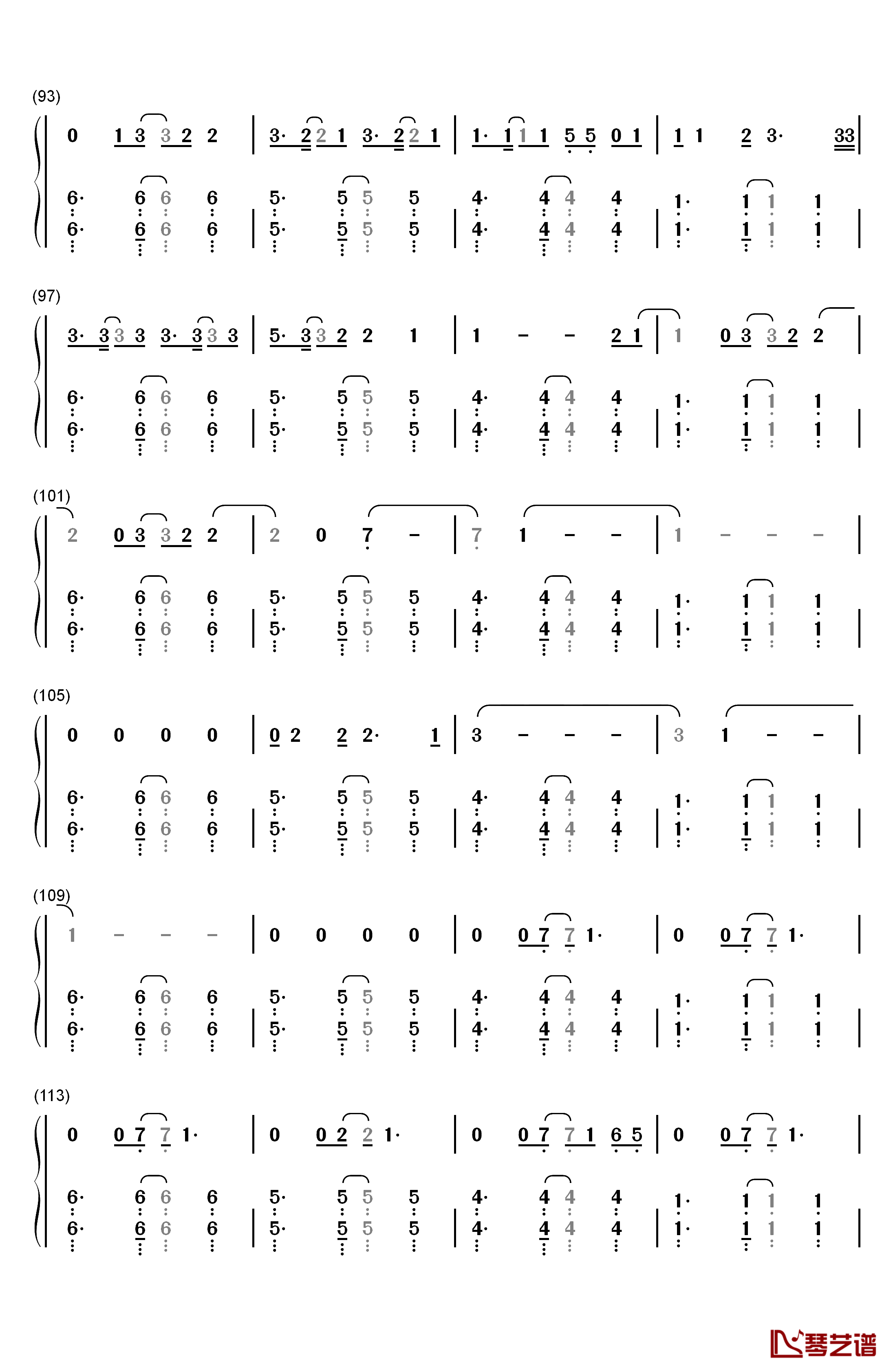 Love Wins钢琴简谱-数字双手-Carrie Underwood5