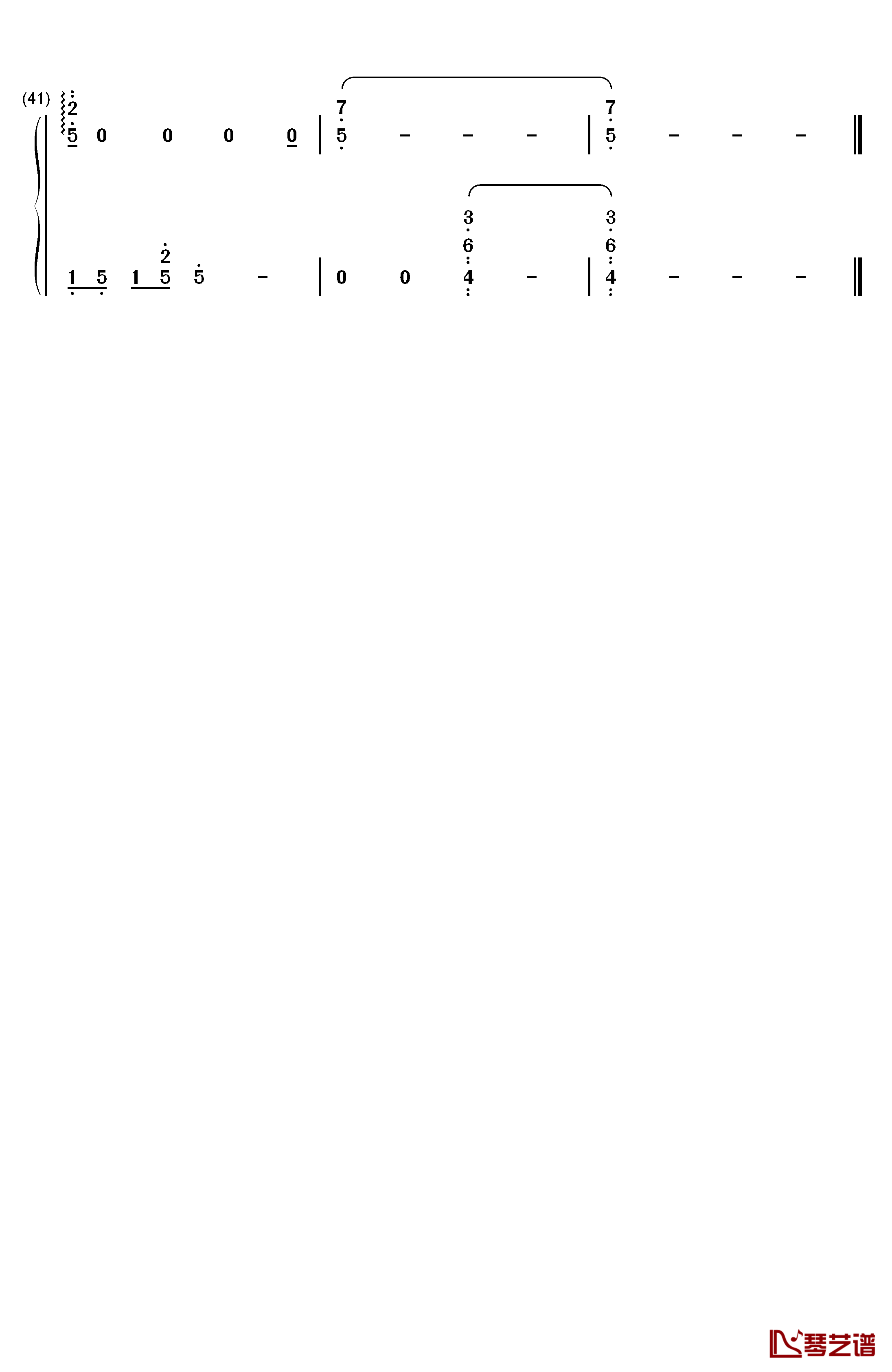 You Are Not Alone钢琴简谱-数字双手-梶浦由记3