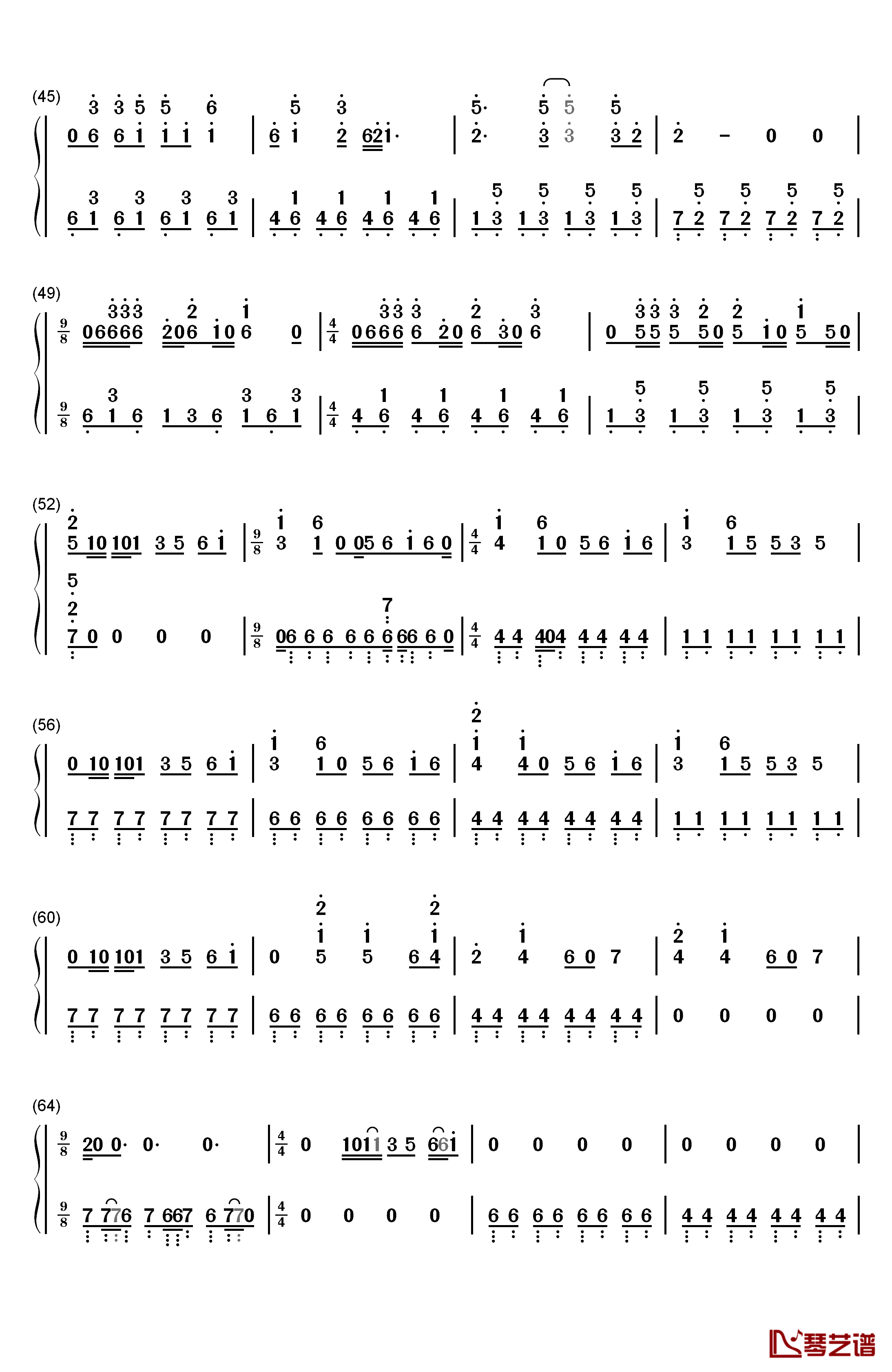 Stronger (What Doesn't Kill You)钢琴简谱-数字双手-Kelly Clarkson3