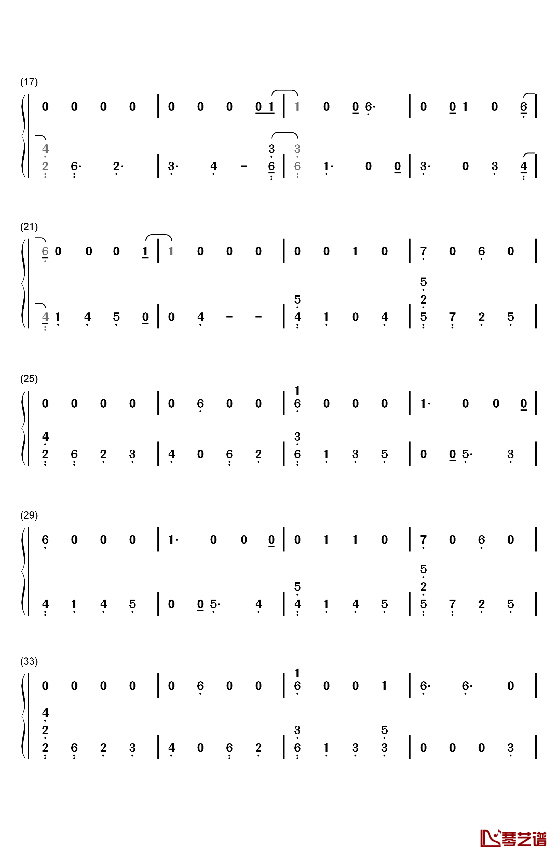 Dancing With Our Hands Tied钢琴简谱-数字双手-Taylor Swift2