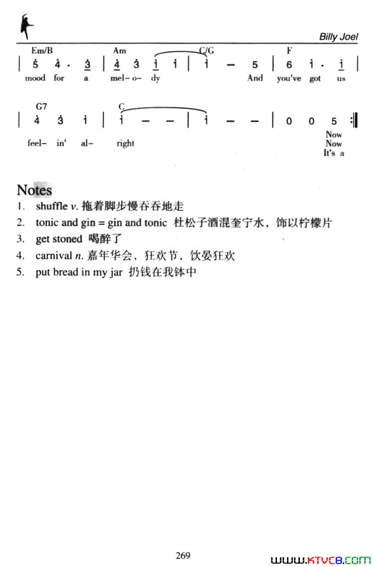 PianoMan钢琴手Piano Man钢琴手简谱1