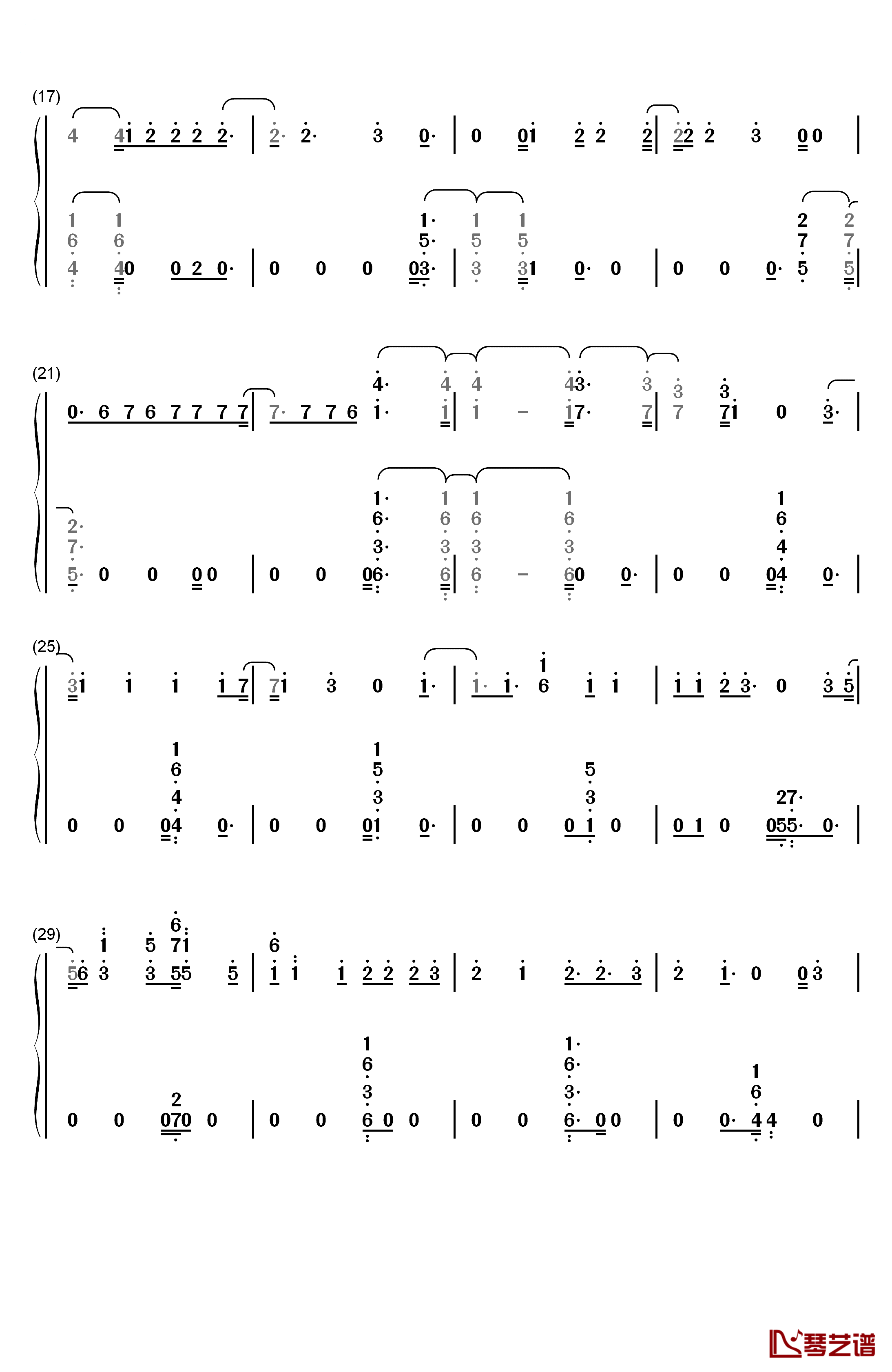 Call It What You Want钢琴简谱-数字双手-Taylor Swift2