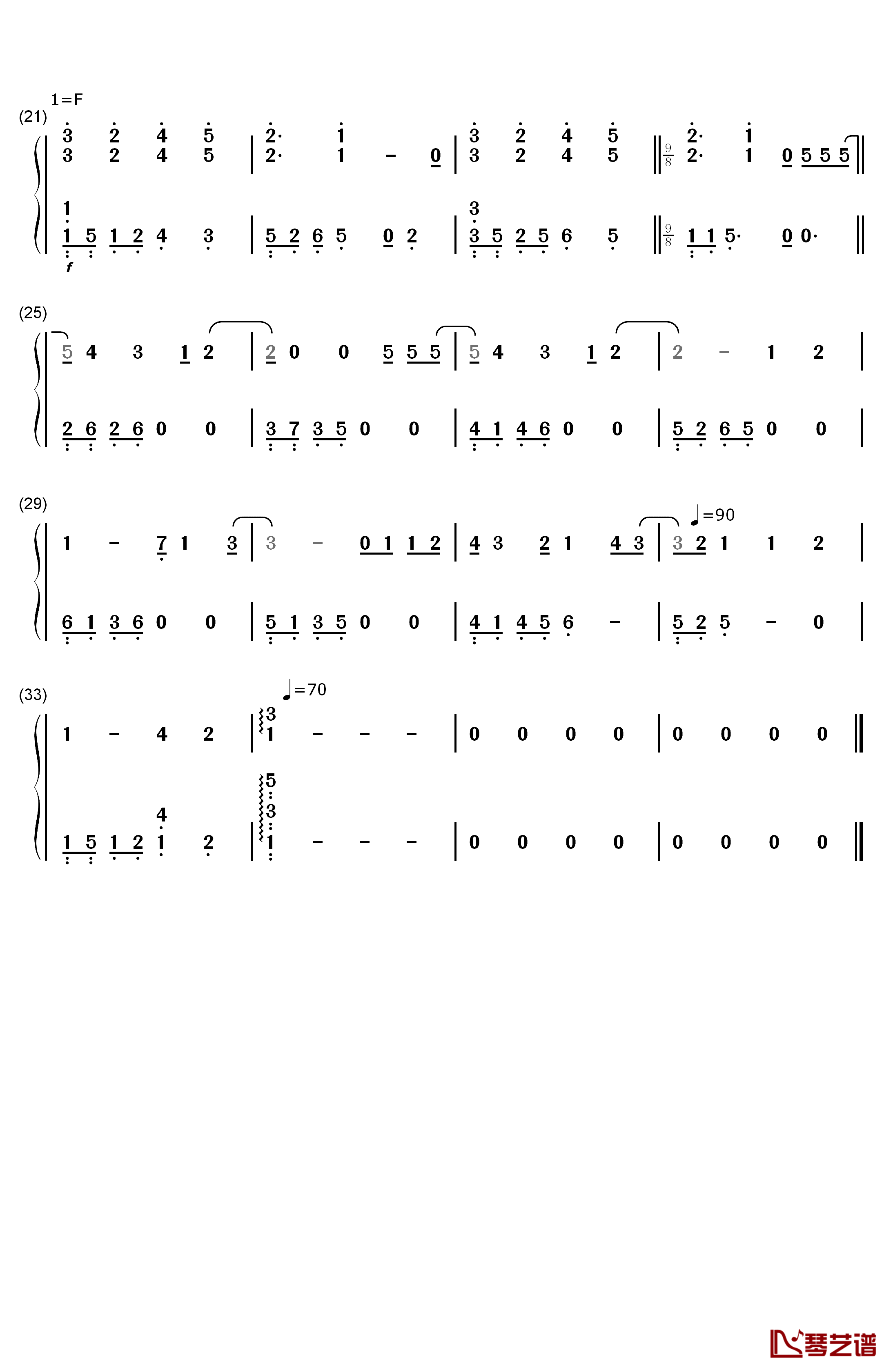 Ring My Bell钢琴简谱-数字双手-Blue Drop2