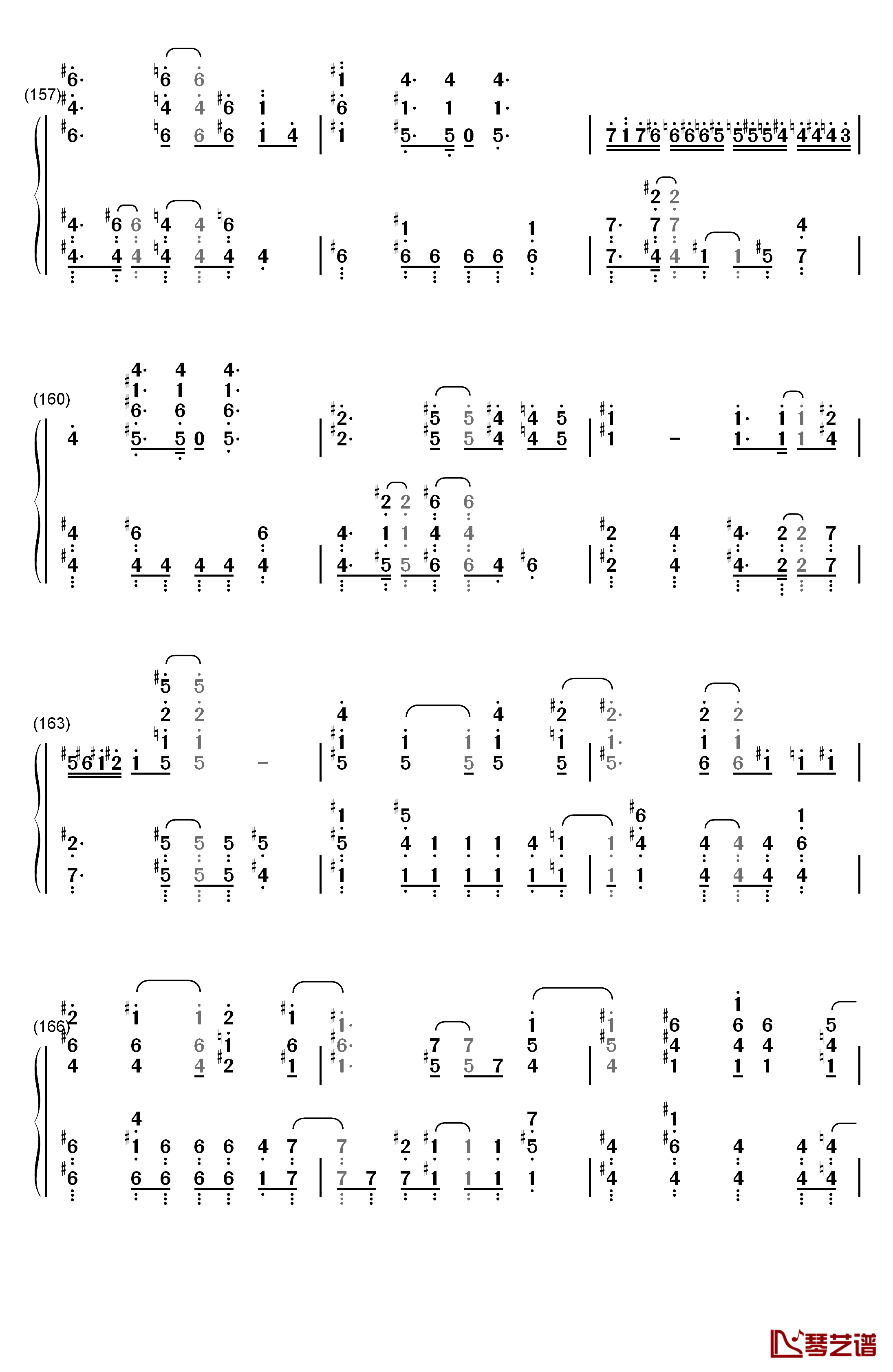 M@STERPIECE钢琴简谱-数字双手-765PRO ALLSTARS11