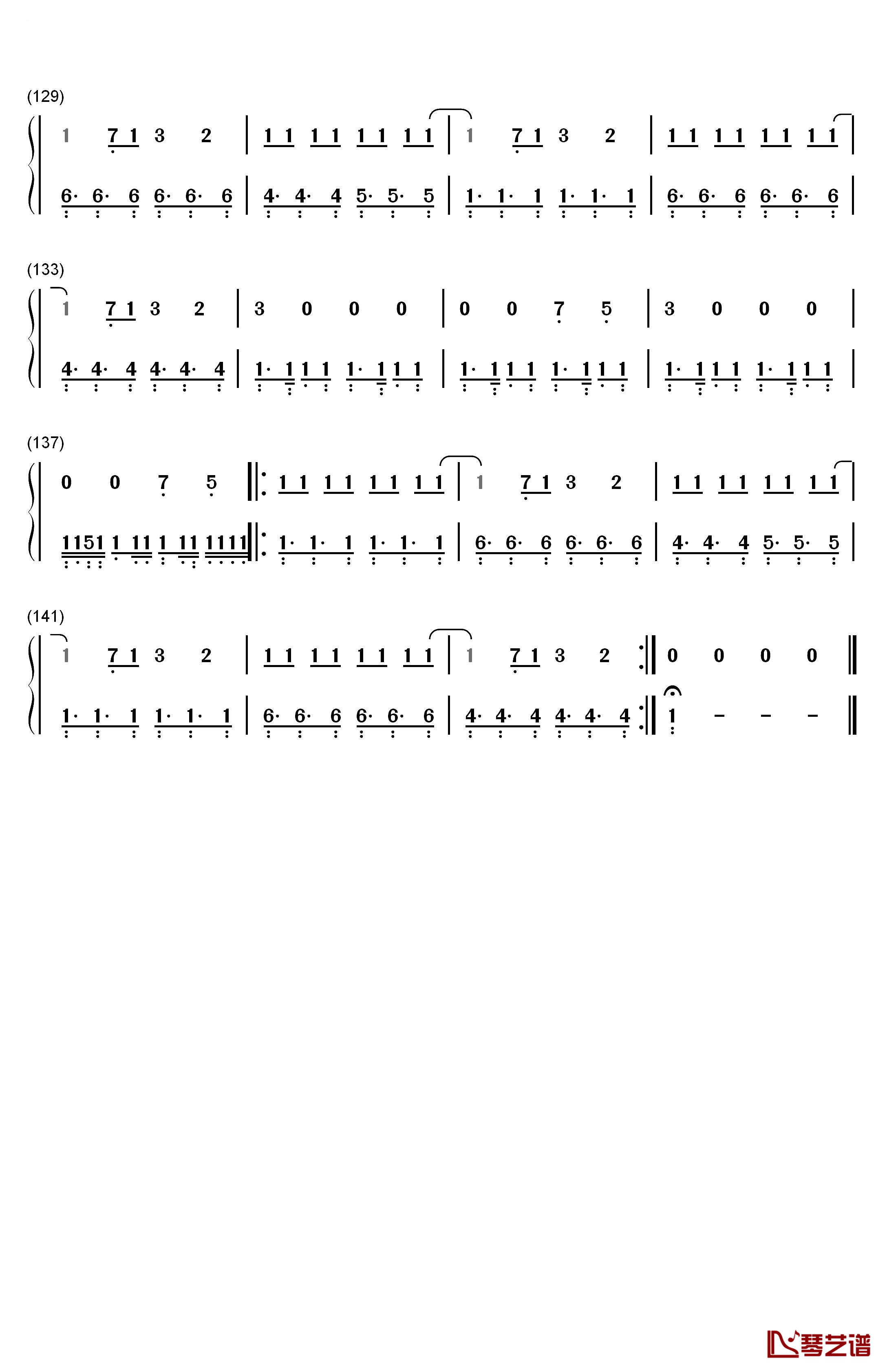 Hard Feelings Loveless钢琴简谱-数字双手-Lorde6