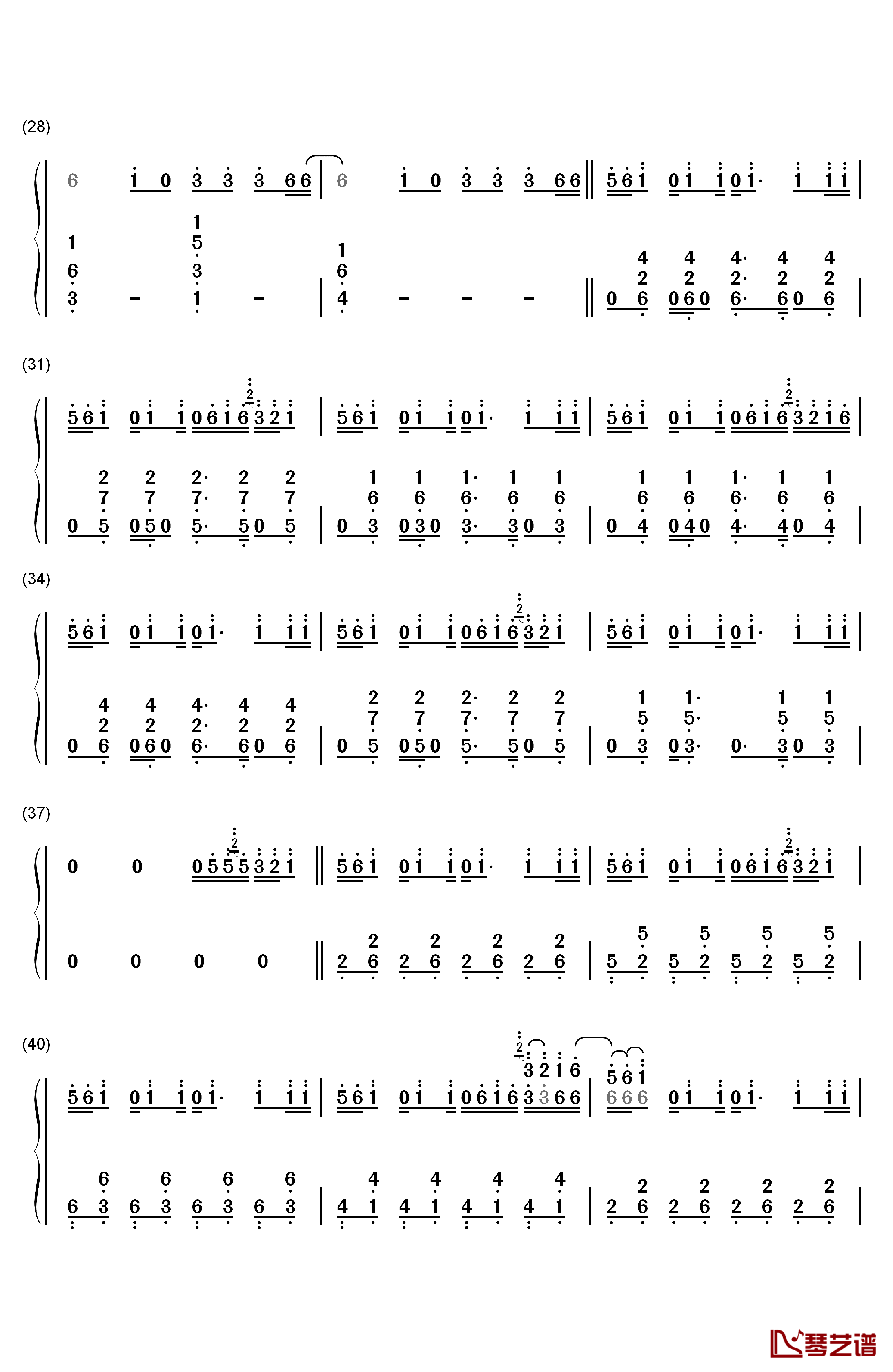Stole the Show钢琴简谱-数字双手-Kygo3