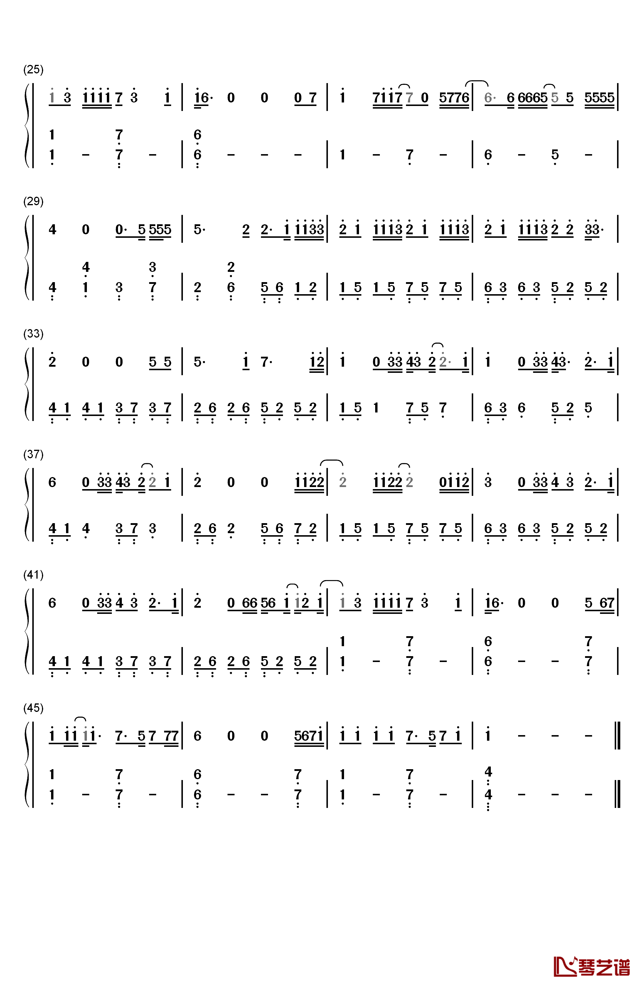 Liability钢琴简谱-数字双手-Lorde2