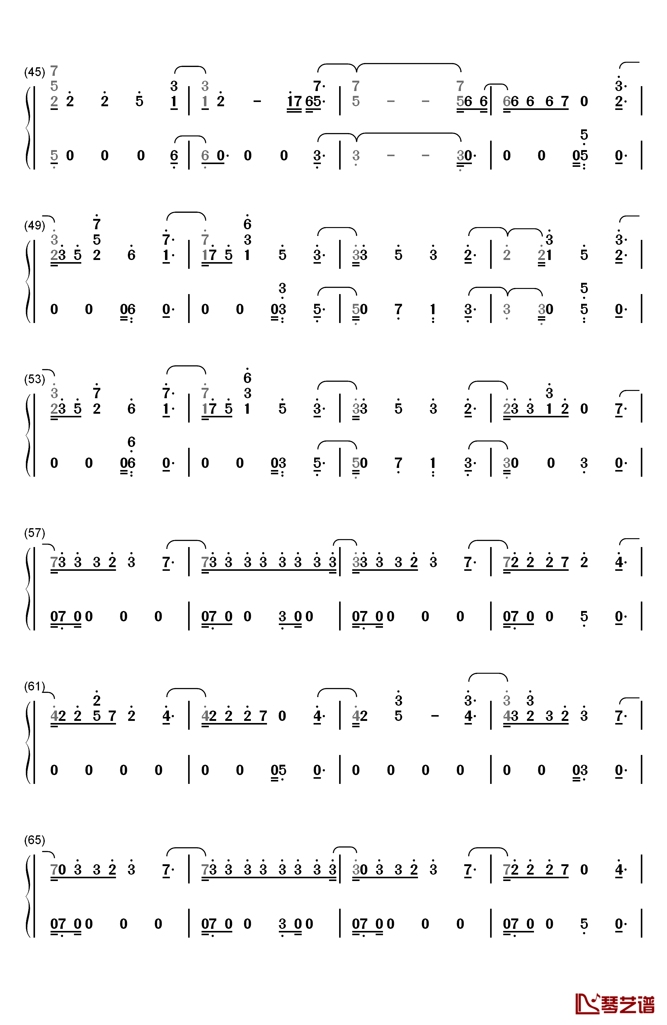 Ready For It钢琴简谱-数字双手-Taylor Swift3