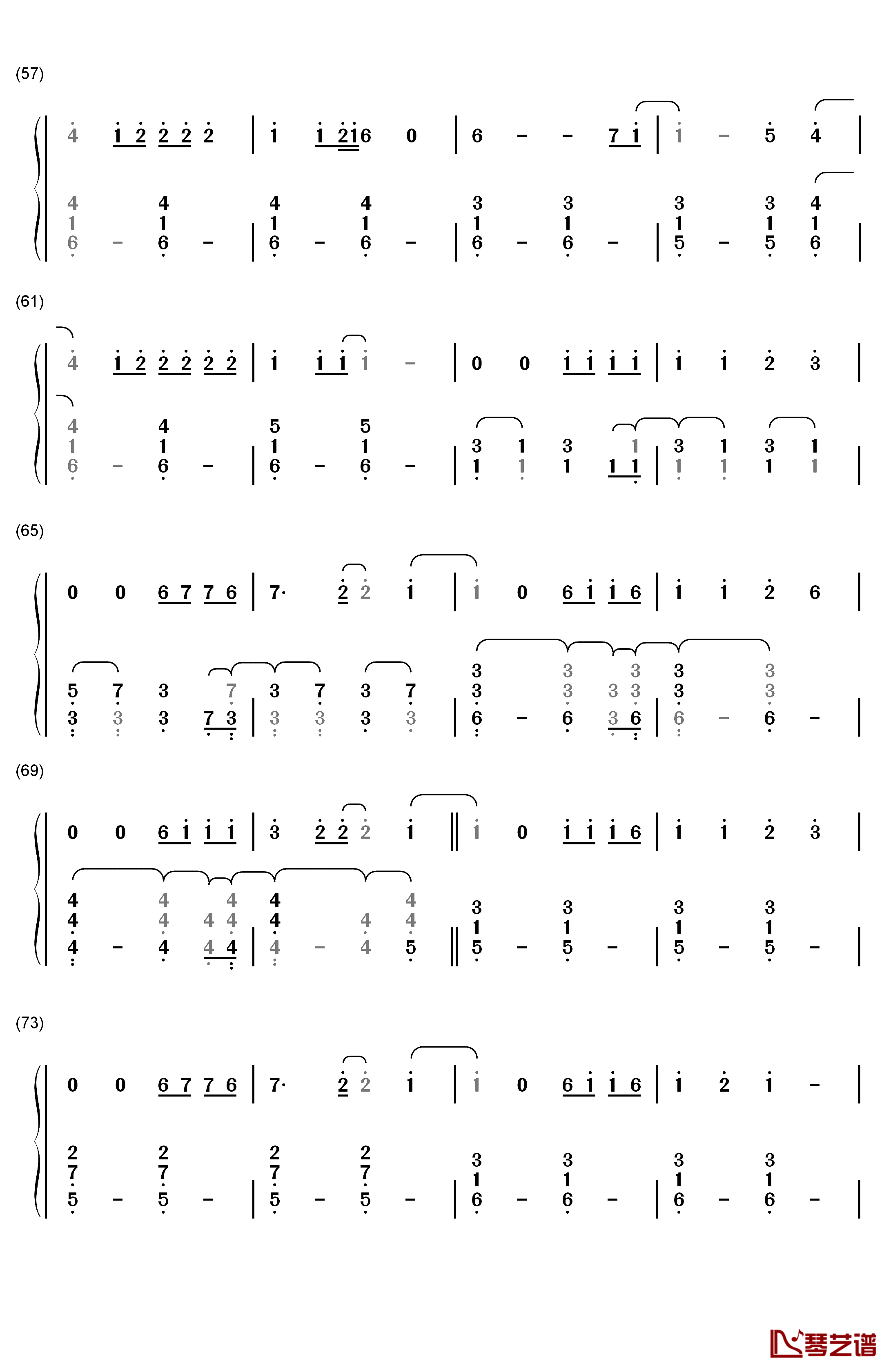 Take Your Time钢琴简谱-数字双手-Sam Hunt4