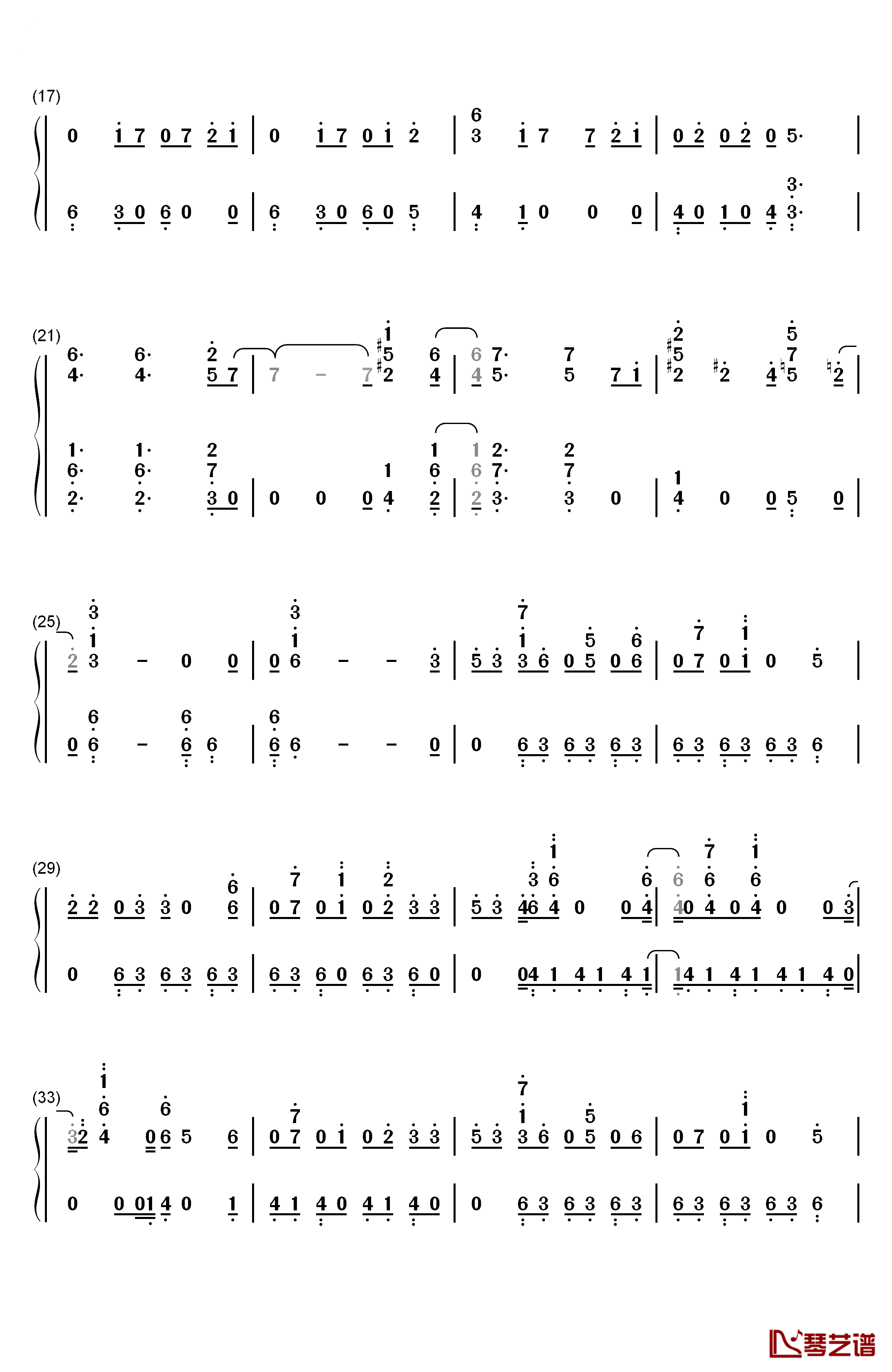 Break In to Break Out钢琴简谱-数字双手-Lyn2