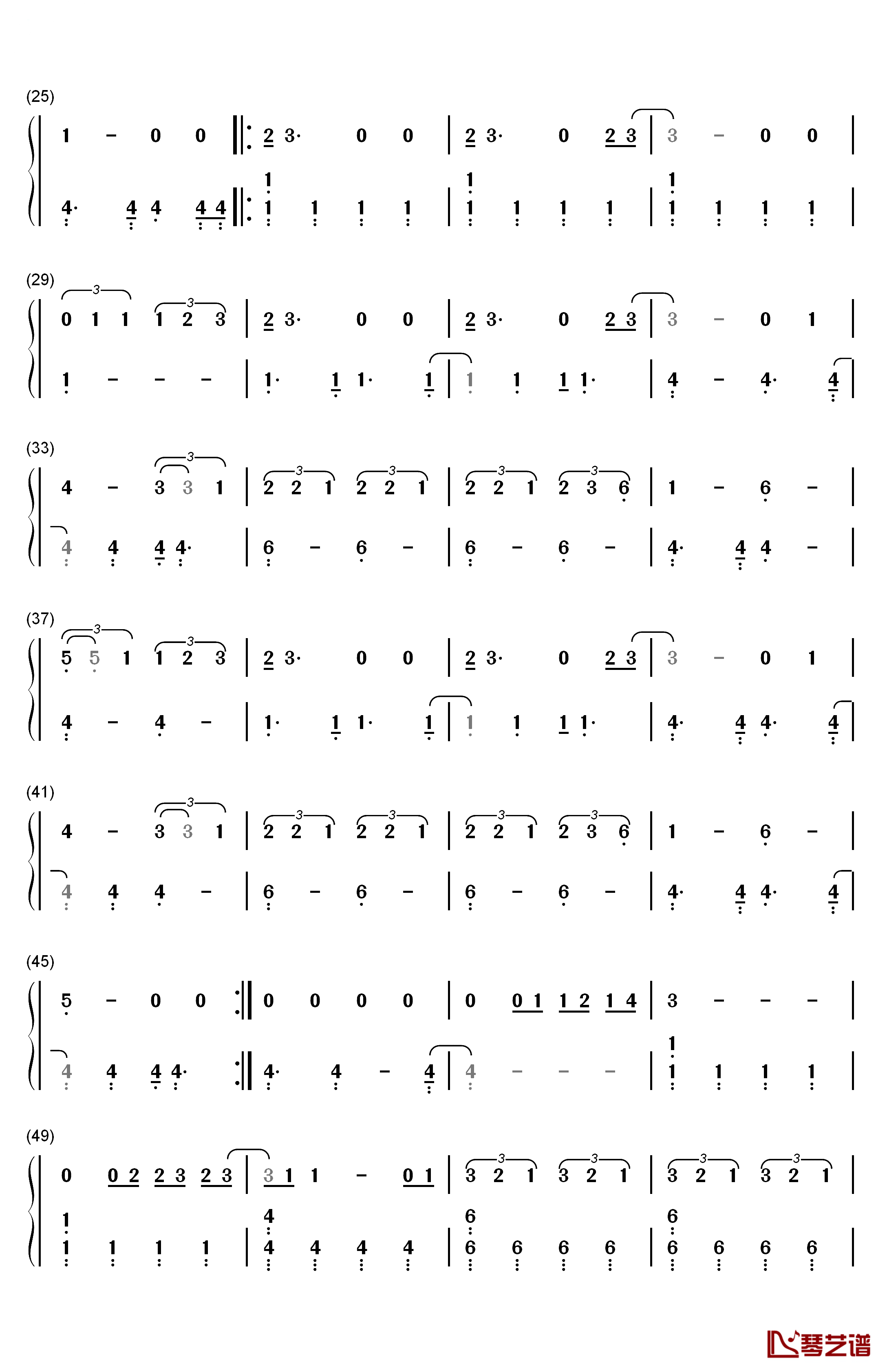 Hard Feelings Loveless钢琴简谱-数字双手-Lorde2