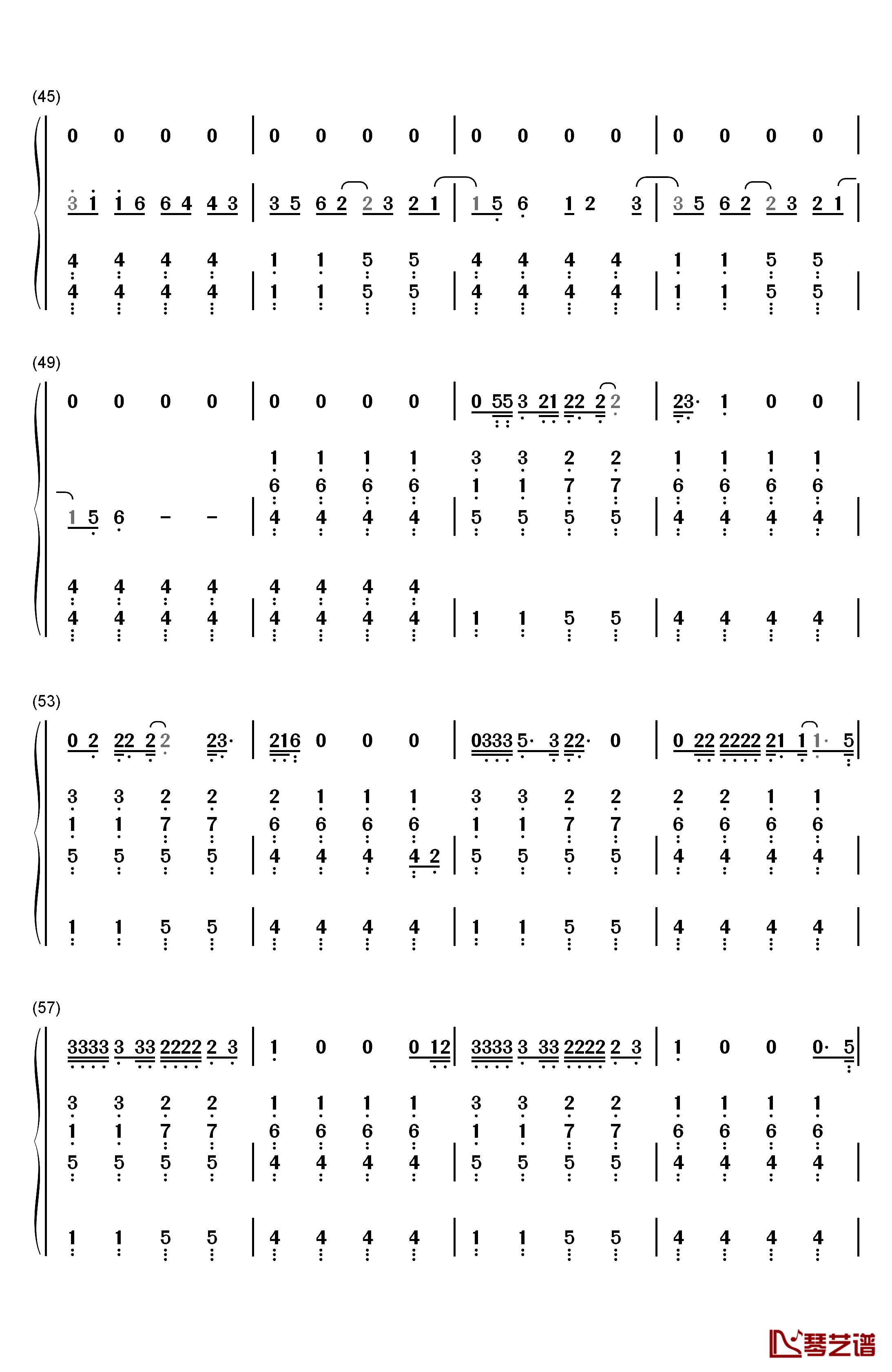 So Far钢琴简谱-数字双手-Chris Garneau4