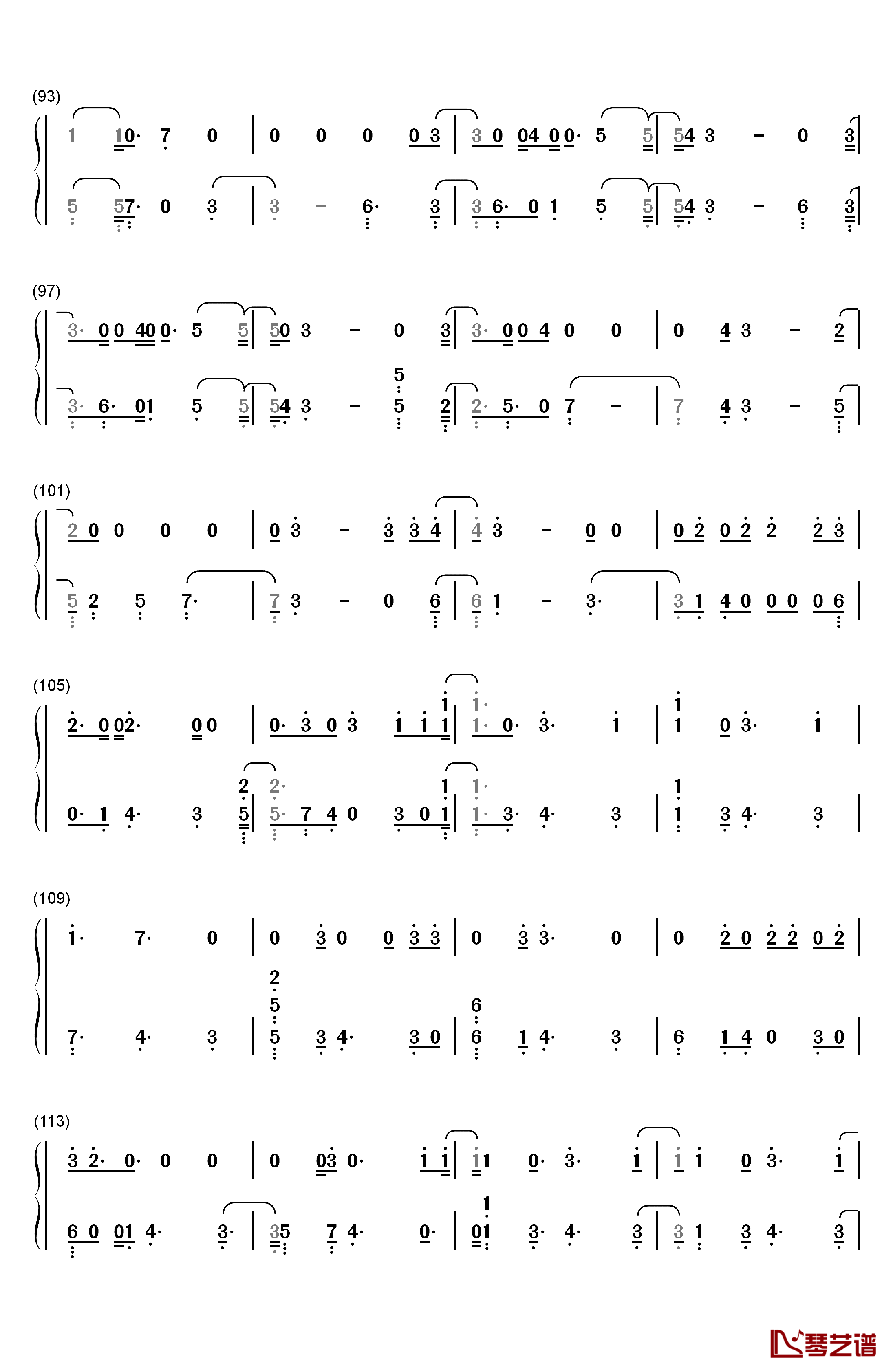 If I'm Lucky钢琴简谱-数字双手-Jason Derulo5