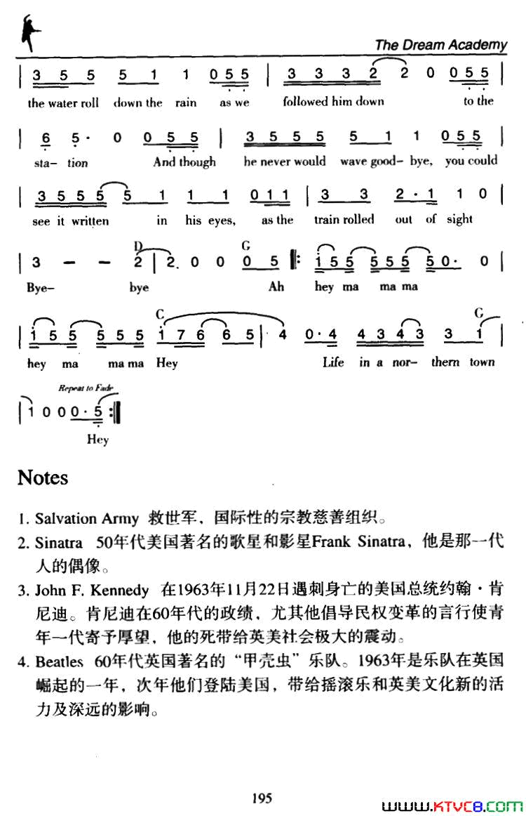 LifeinaNorthernTown北方小镇的生活Life in a Northern Town北方小镇的生活简谱1
