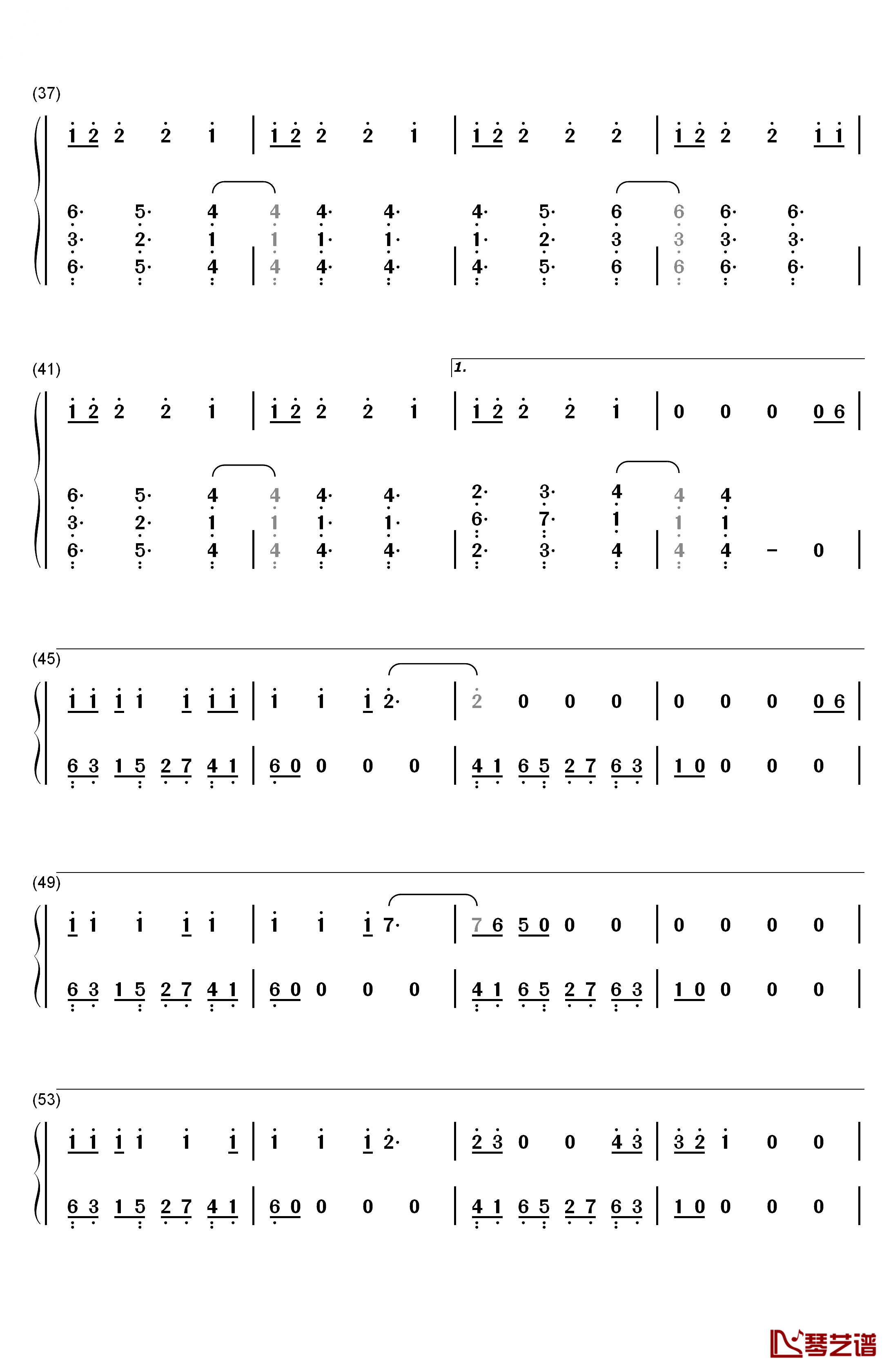 Rescue Me钢琴简谱-数字双手-30 Seconds To Mars3