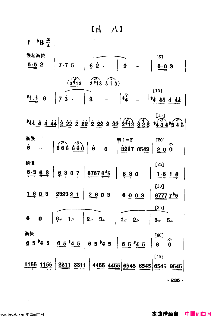 红箭小舞剧音乐简谱1