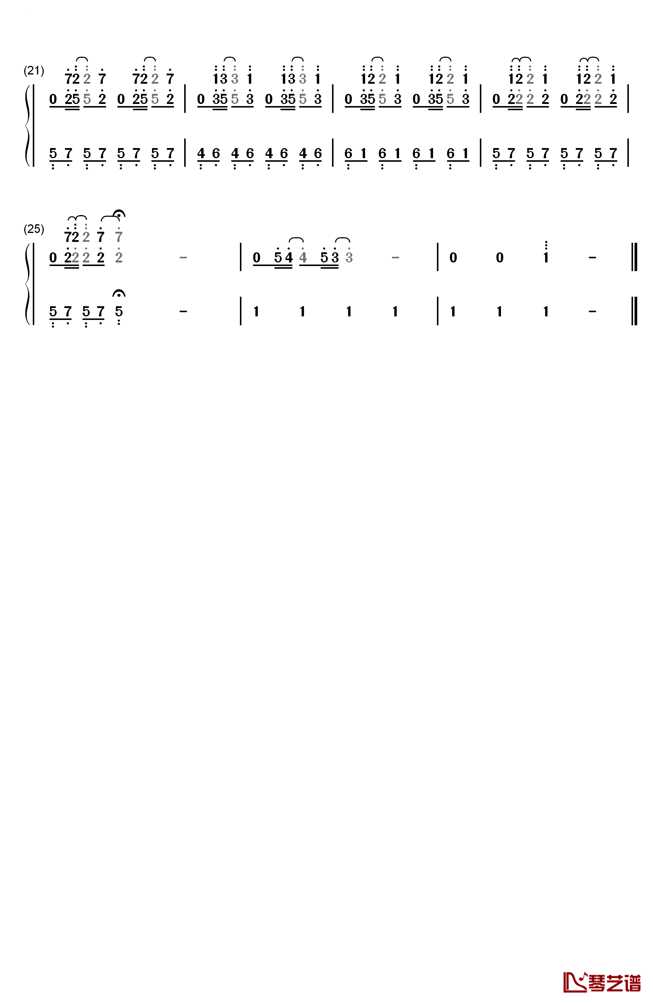 Music Every Day钢琴简谱-数字双手-Rob Simonsen2