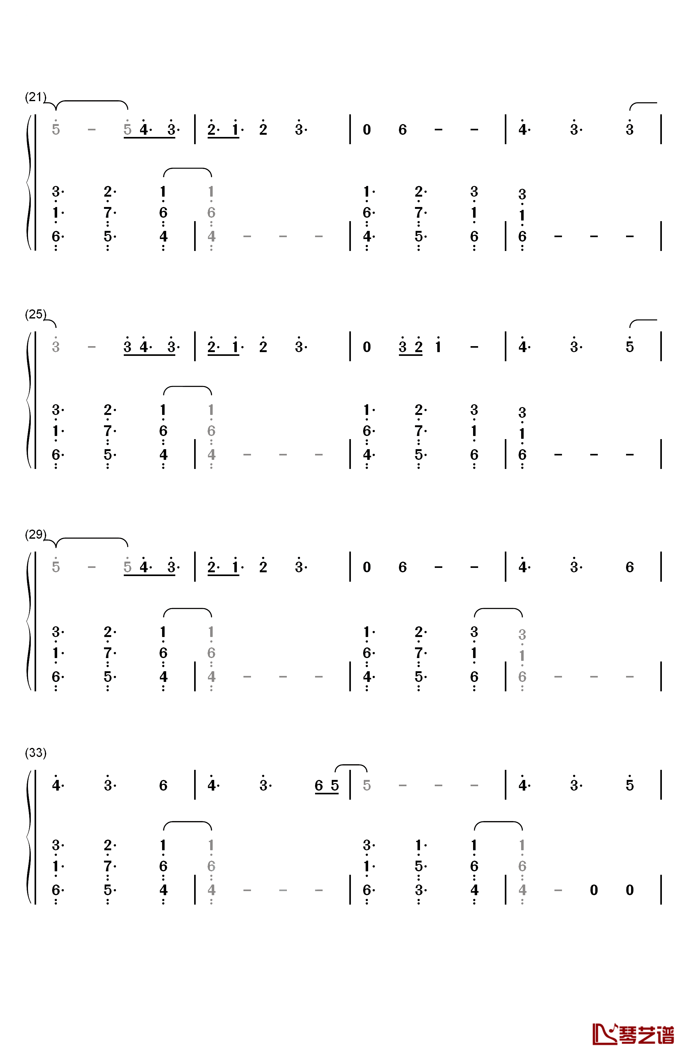 Rescue Me钢琴简谱-数字双手-30 Seconds To Mars2