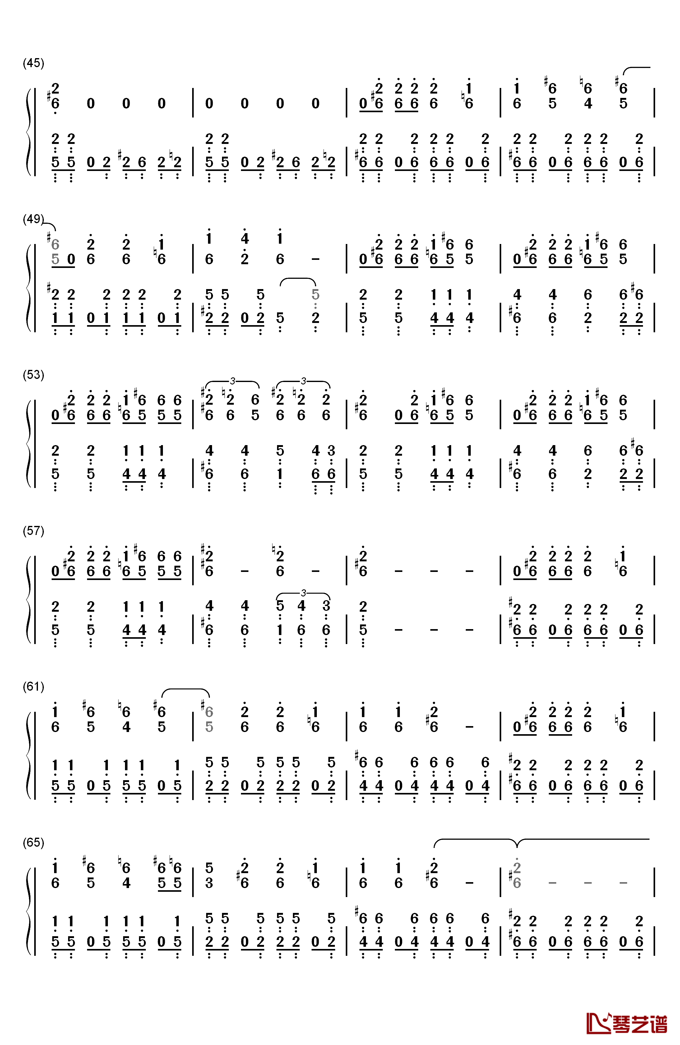Animal I Have Become钢琴简谱-数字双手-Three Days Grace3