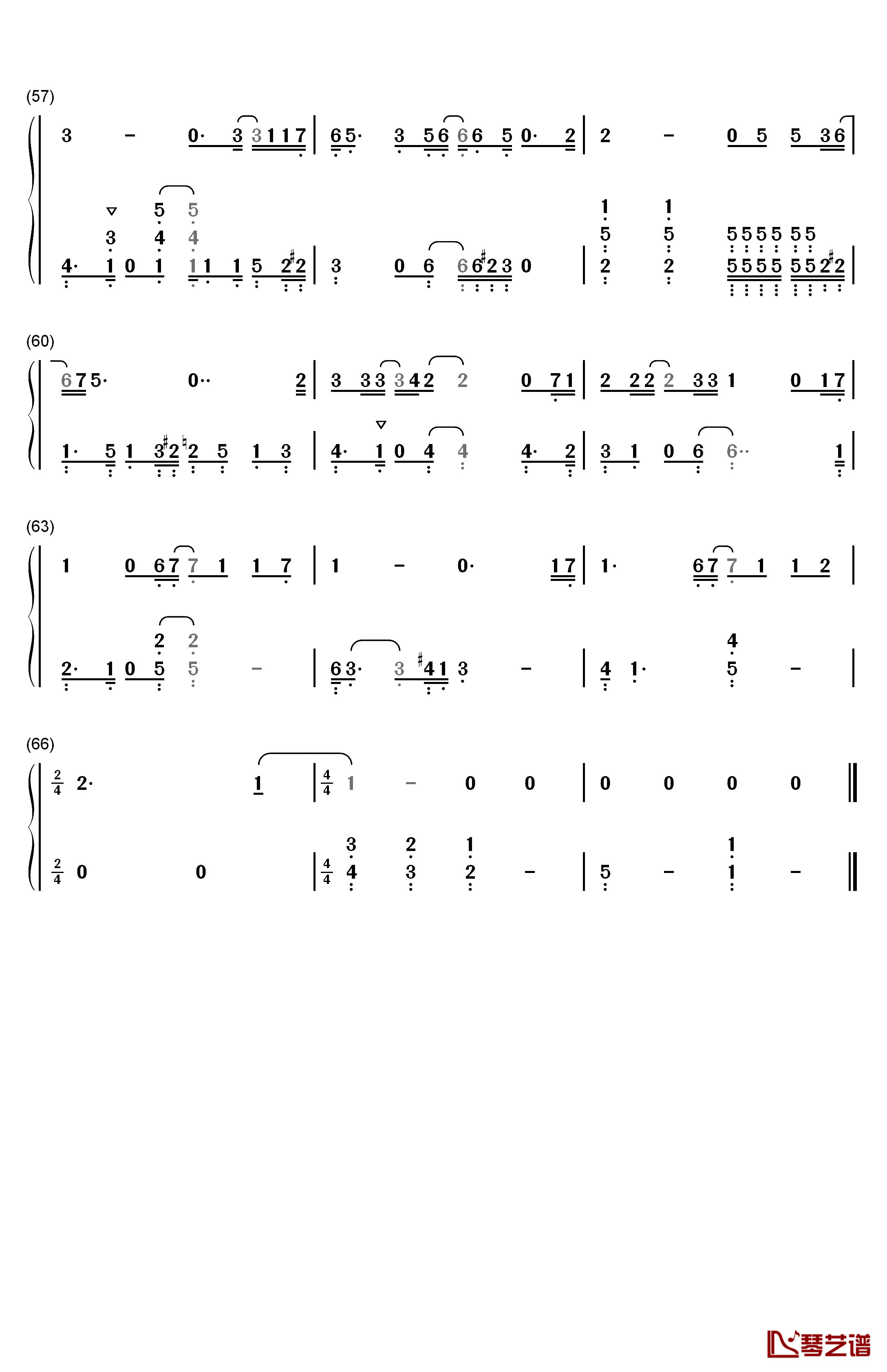 I'm In Love钢琴简谱-数字双手-Ra.D4