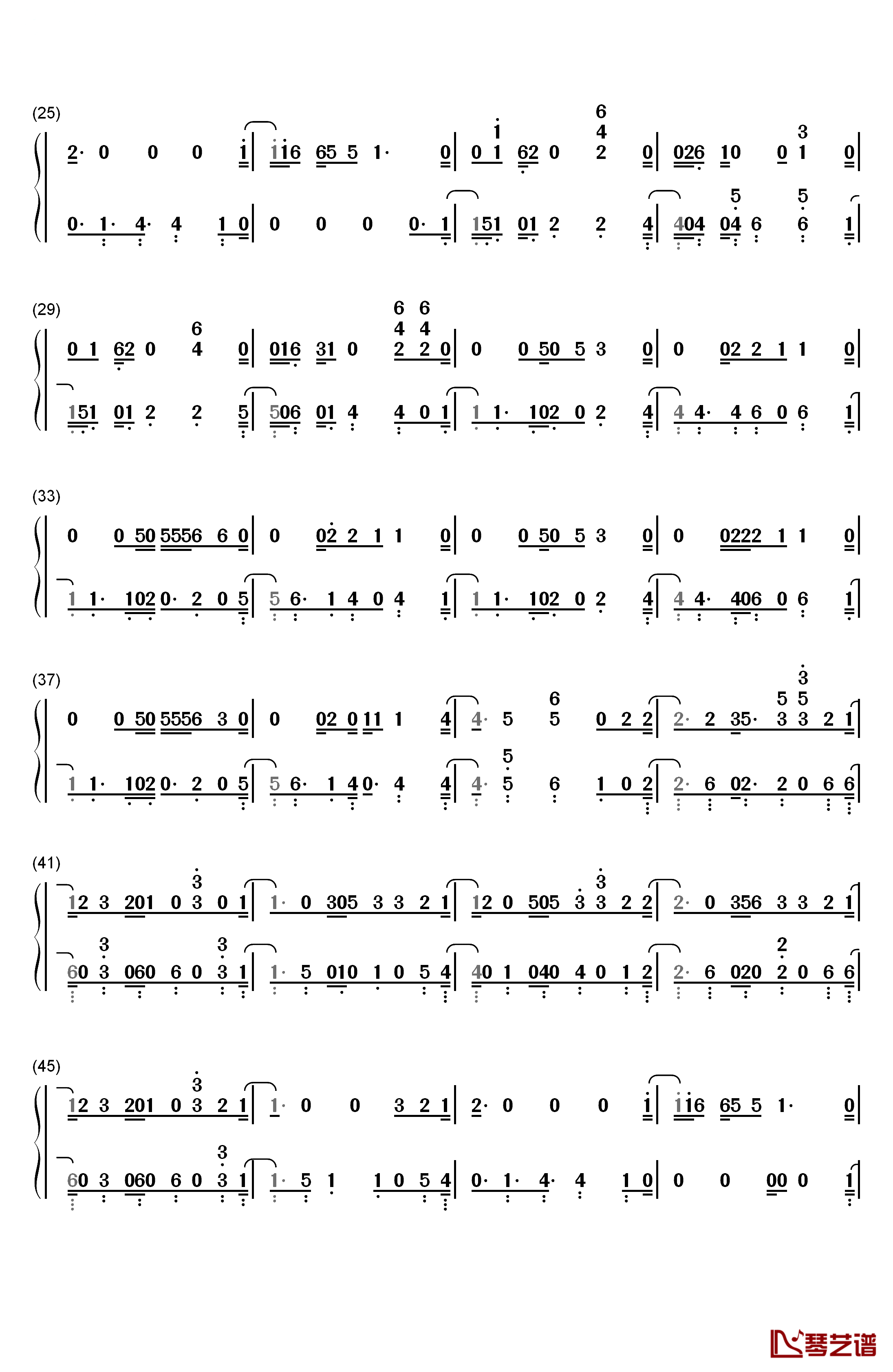 Hard Times钢琴简谱-数字双手-Paramore2