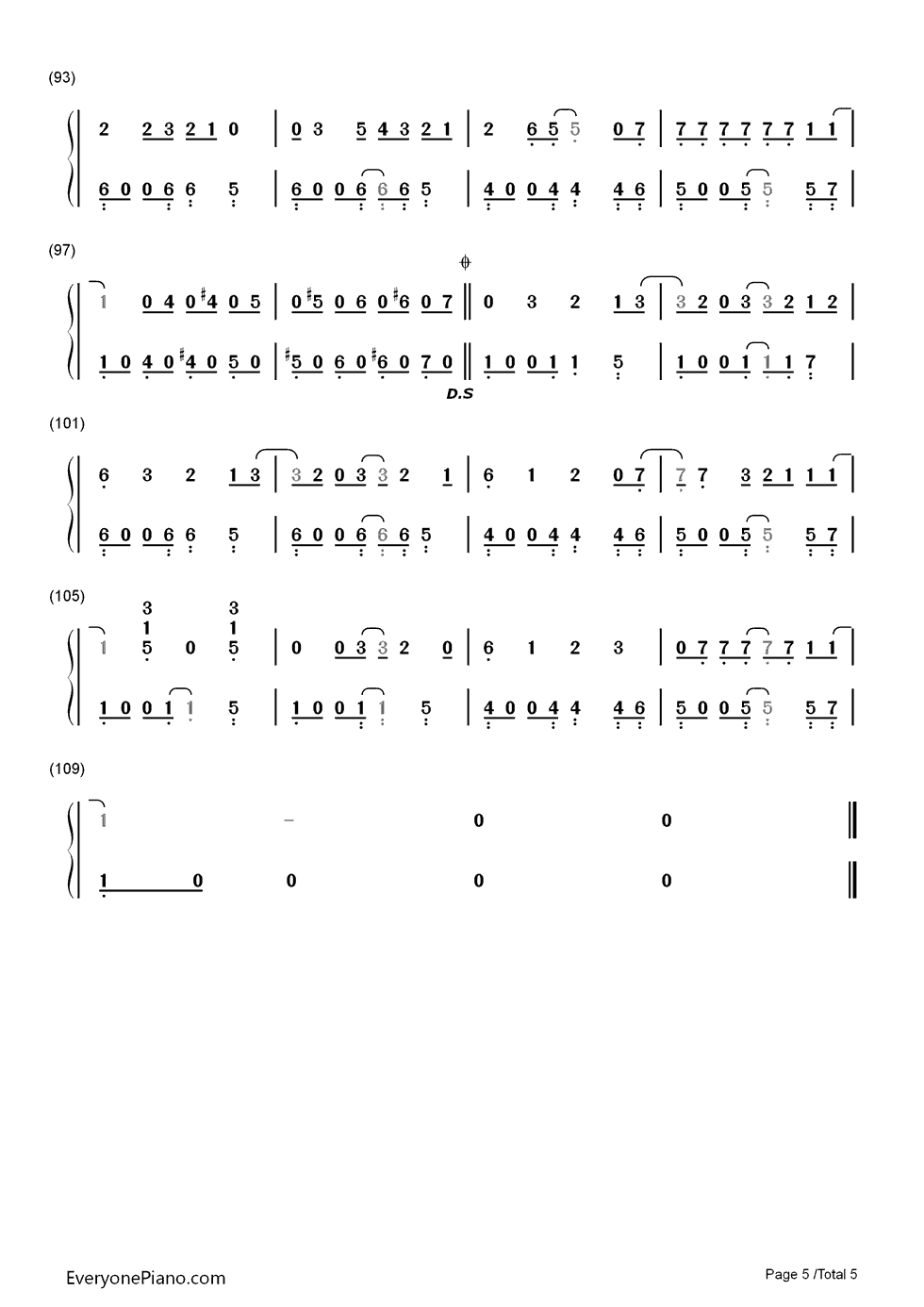 Dear Future Husband钢琴简谱-数字双手-Meghan Trainor5