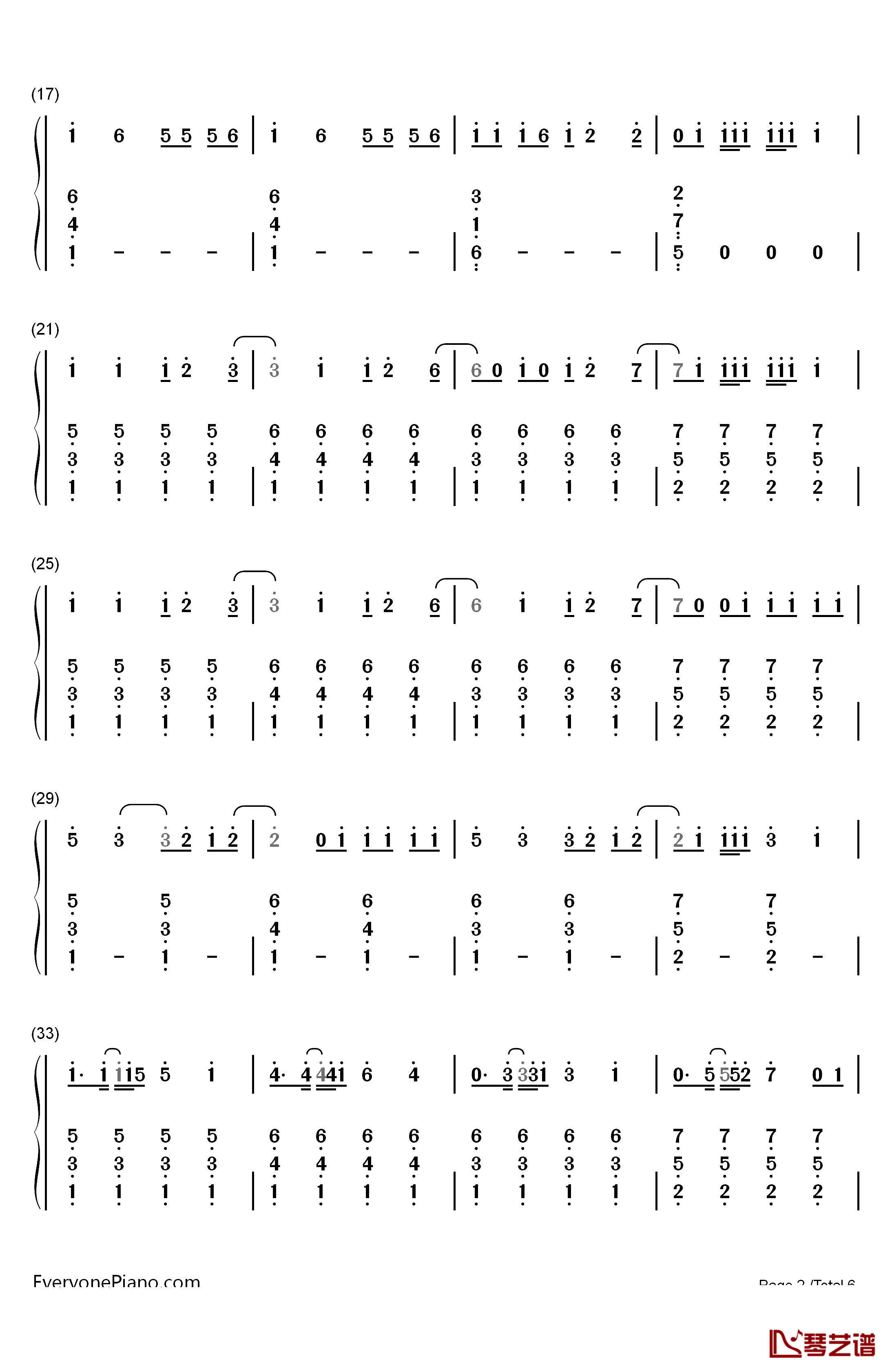 It's Gonna Be OKAY钢琴简谱-数字双手-The Piano Guys2