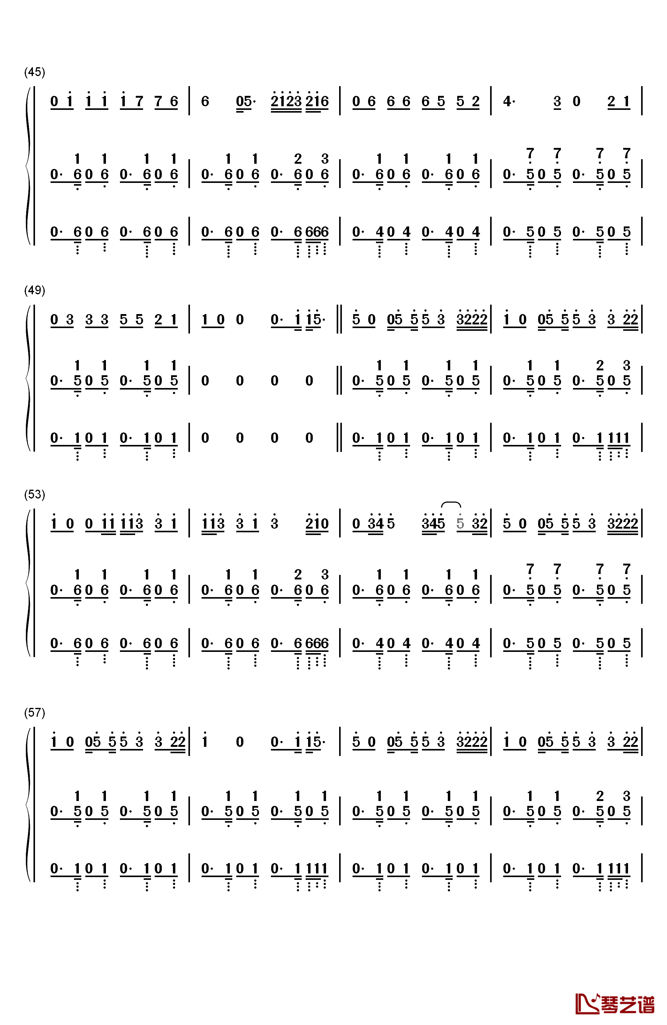 I Dont Care钢琴简谱-数字双手-Ed Sheeran Justin Bieber4