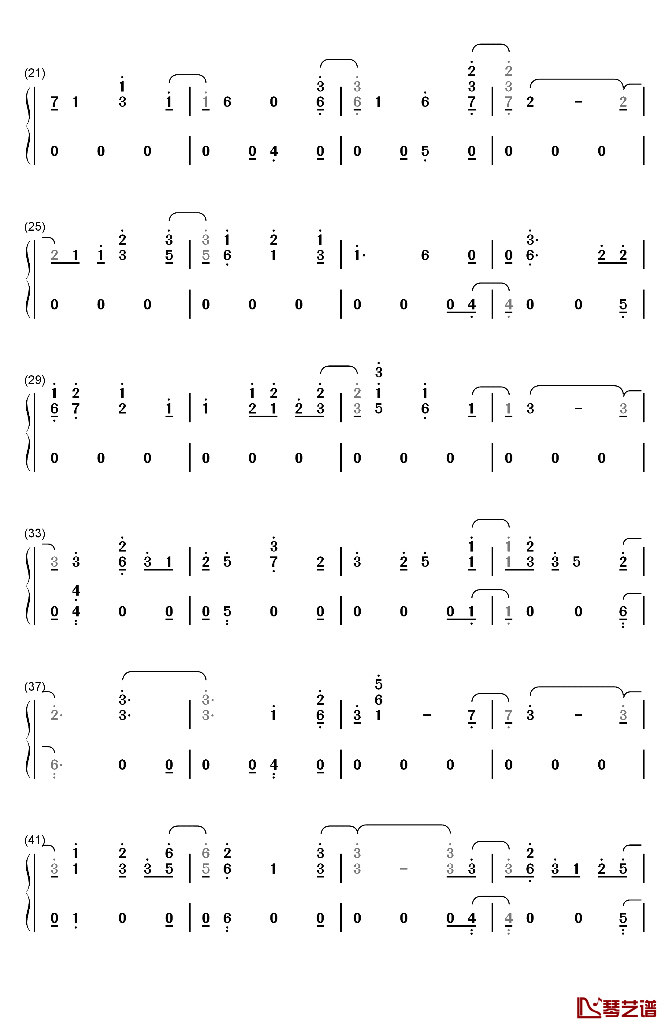 Is That For Me钢琴简谱-数字双手-Alesso Anitta2