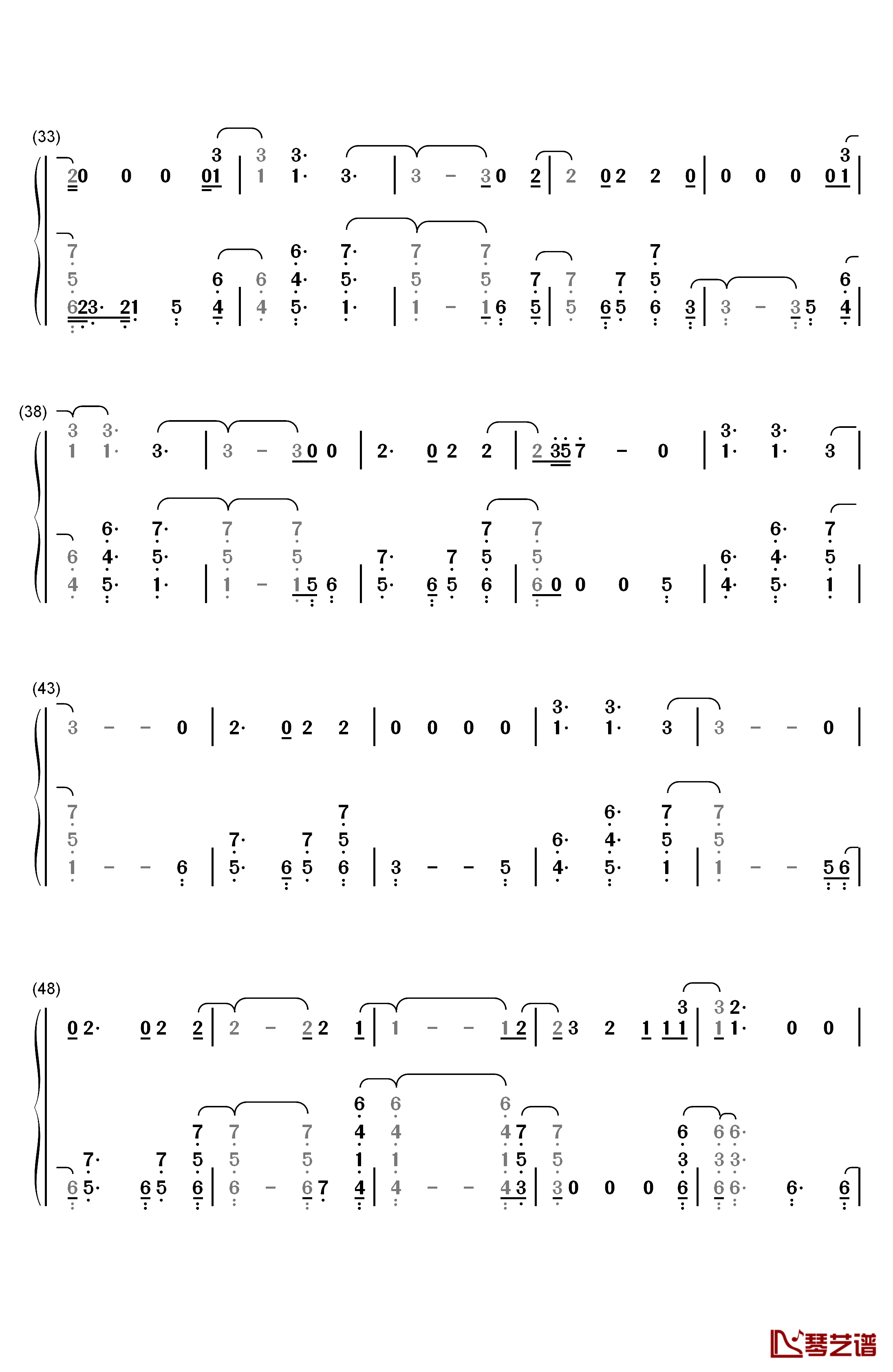 Prayers Up钢琴简谱-数字双手-Calvin Harris3