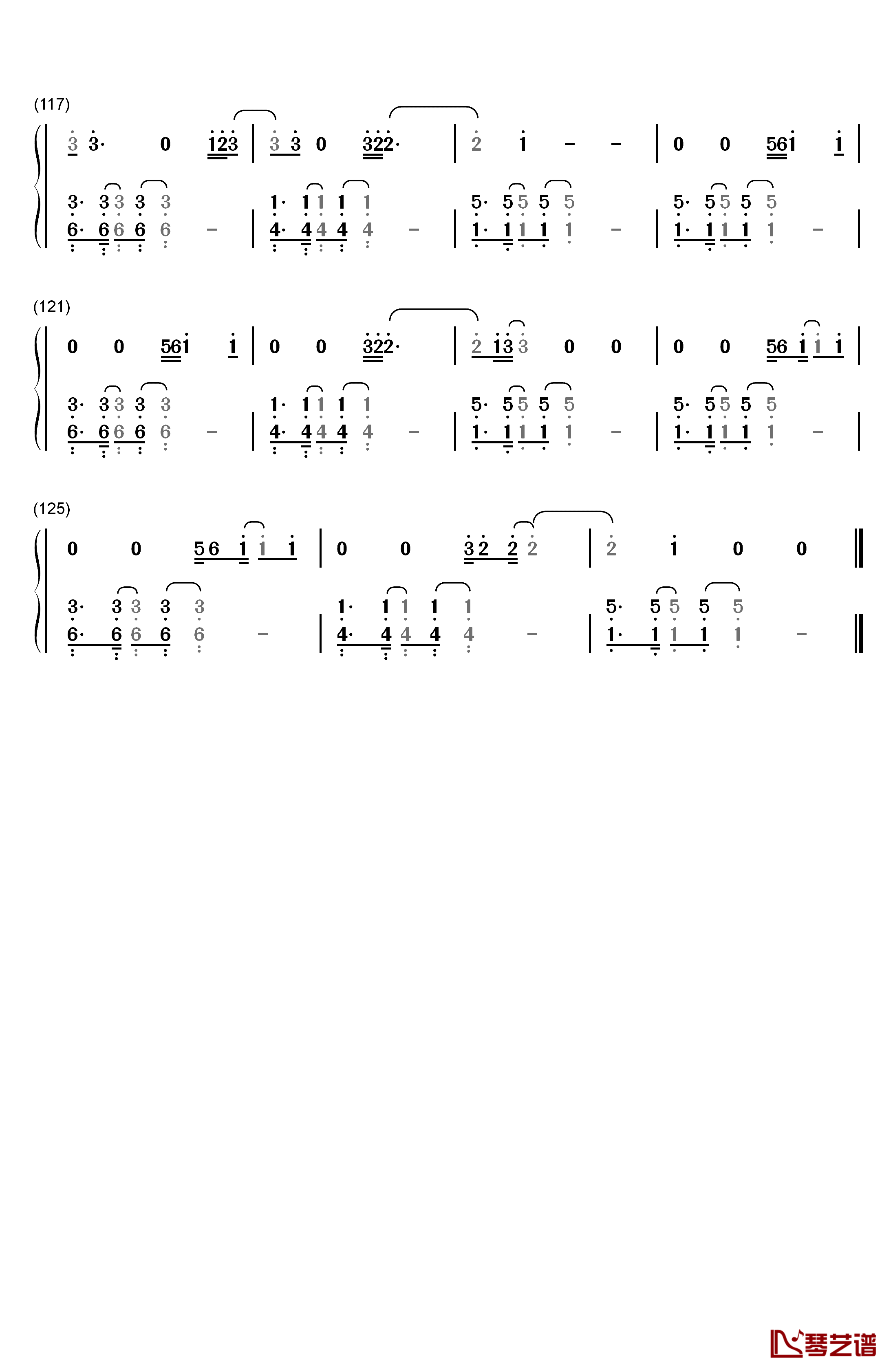 What About Us钢琴简谱-数字双手-P!nk6