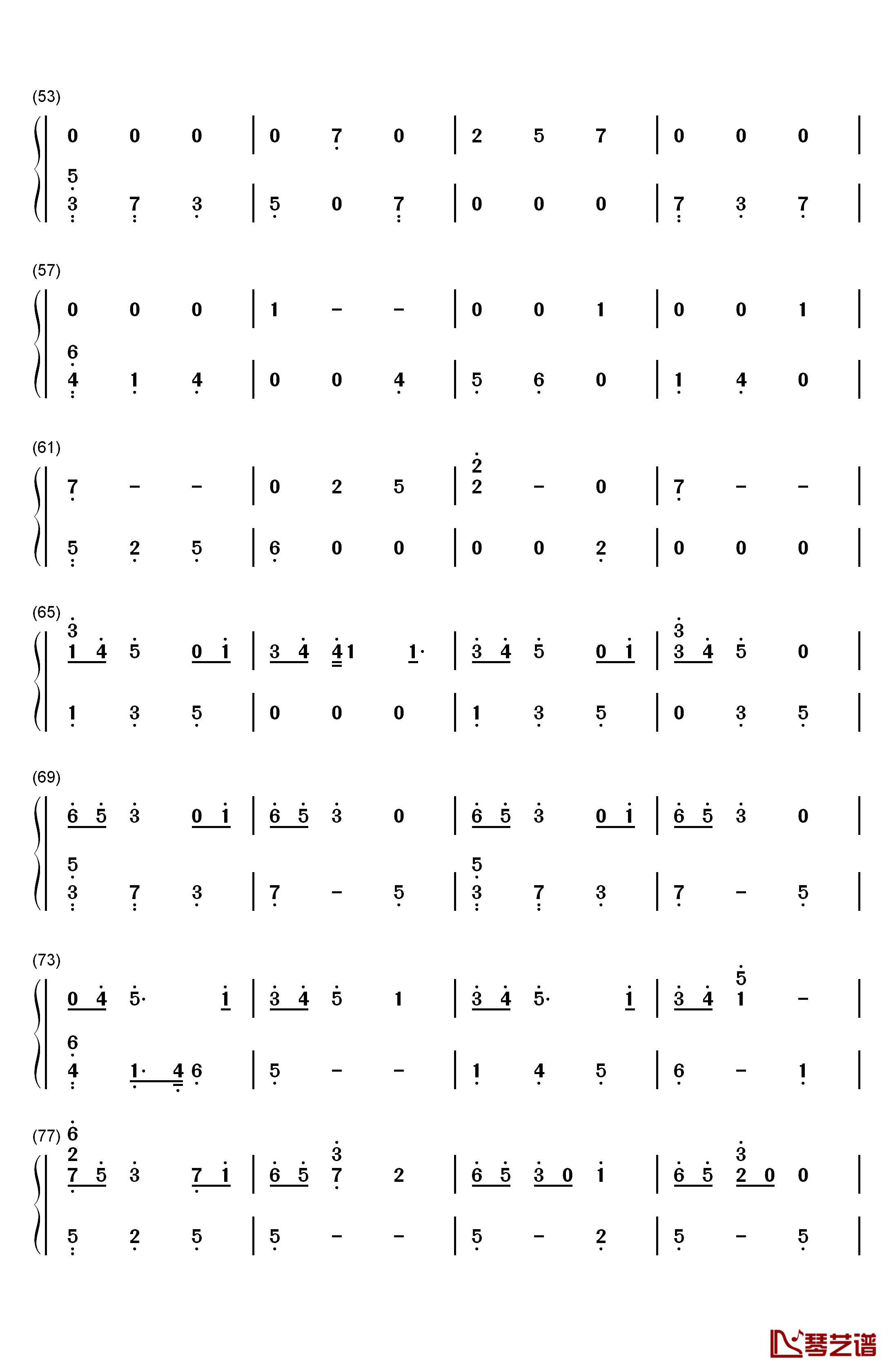 The Good Side钢琴简谱-数字双手-Troye Sivan3