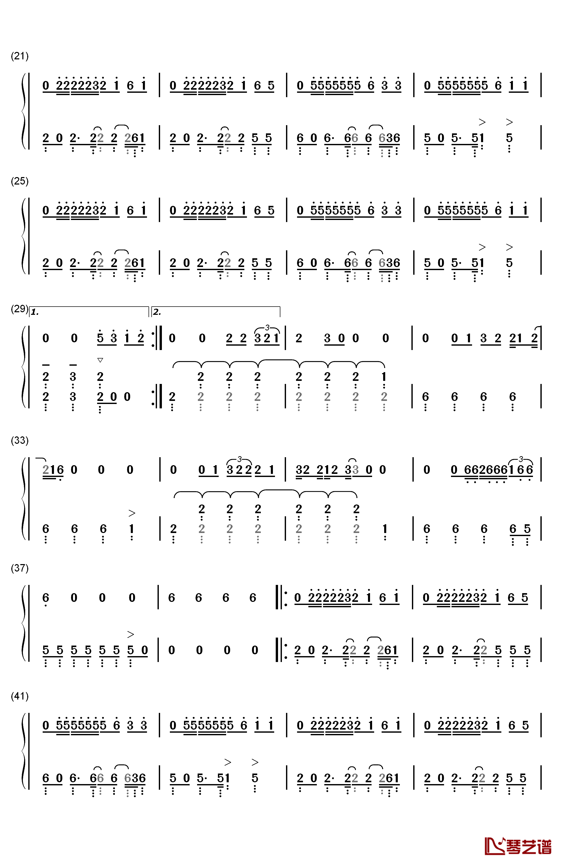 Come and Get It钢琴简谱-数字双手-John Newman2