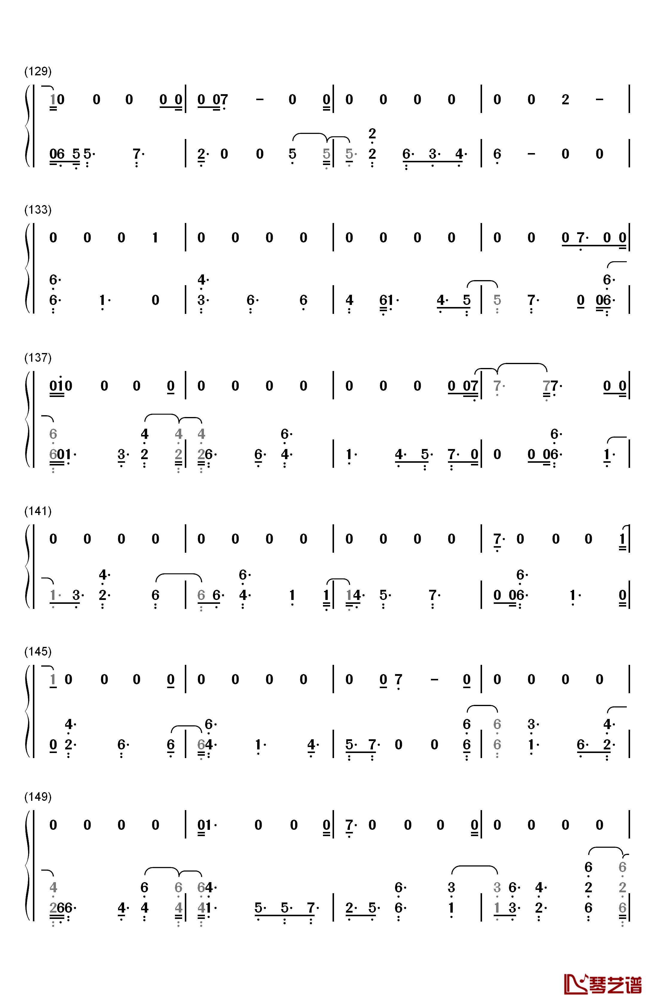 Is Your Love Enough钢琴简谱-数字双手-Little Mix7