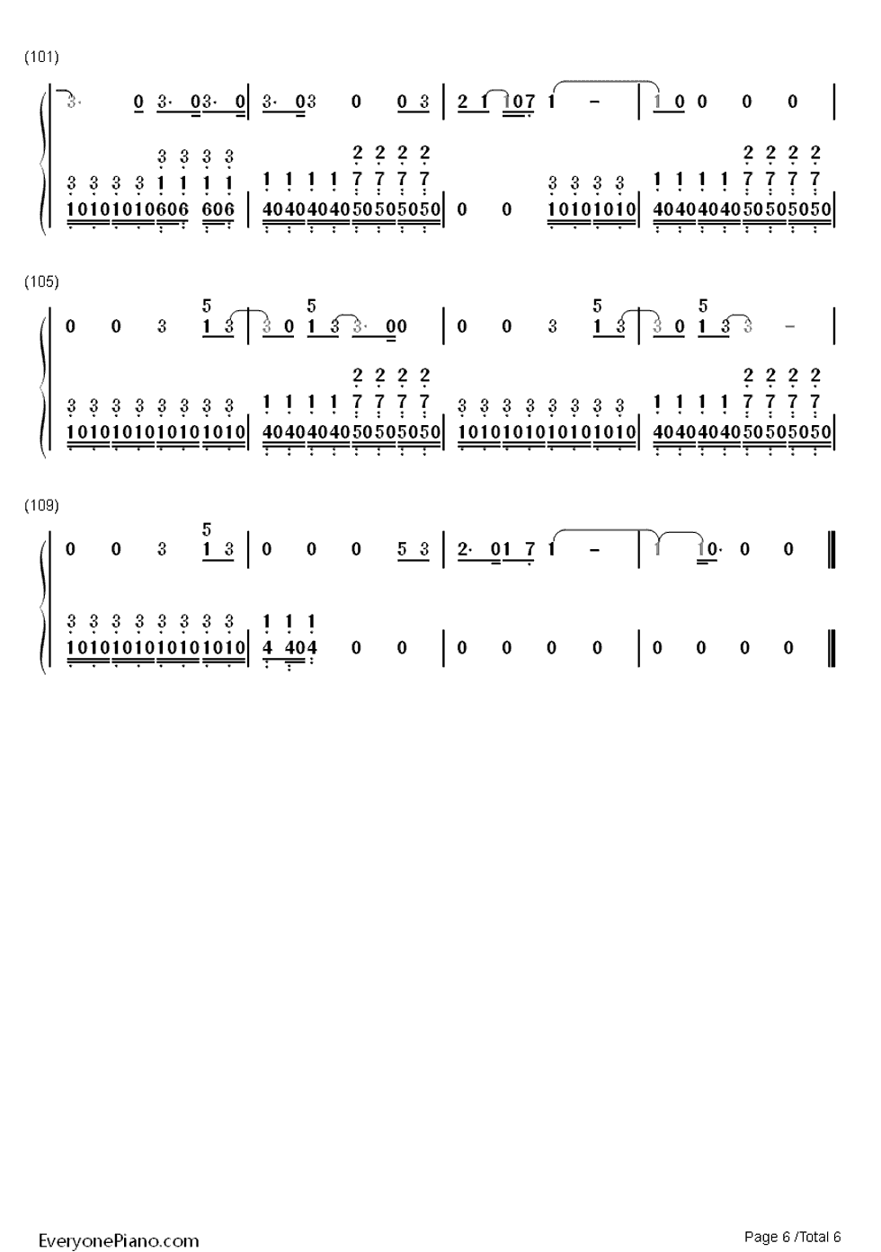 Live While We're Young钢琴简谱-数字双手-One Direction6
