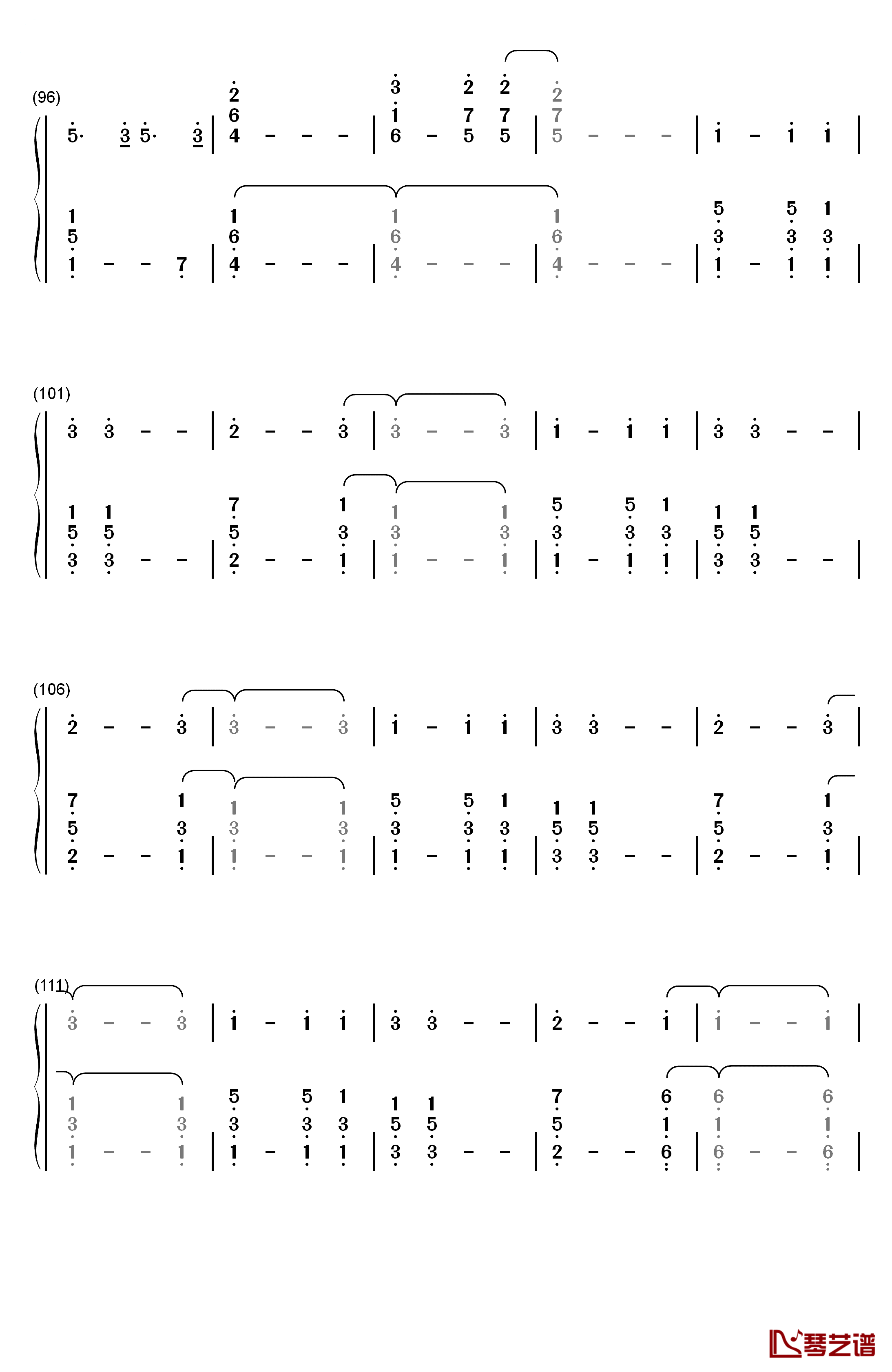 All of the Stars钢琴简谱-数字双手-Ed Sheeran6