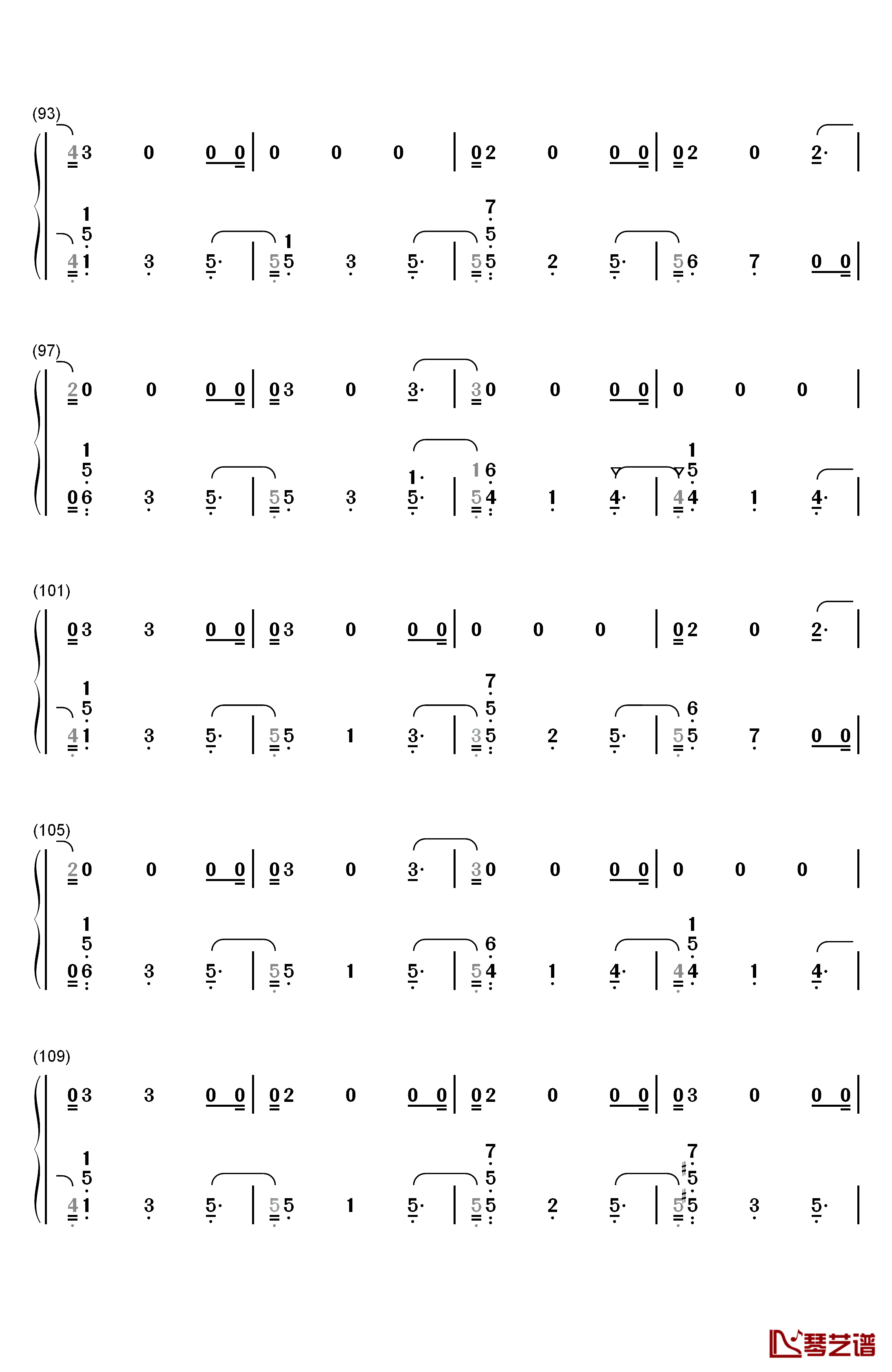 At My Weakest钢琴简谱-数字双手-James Arthur5