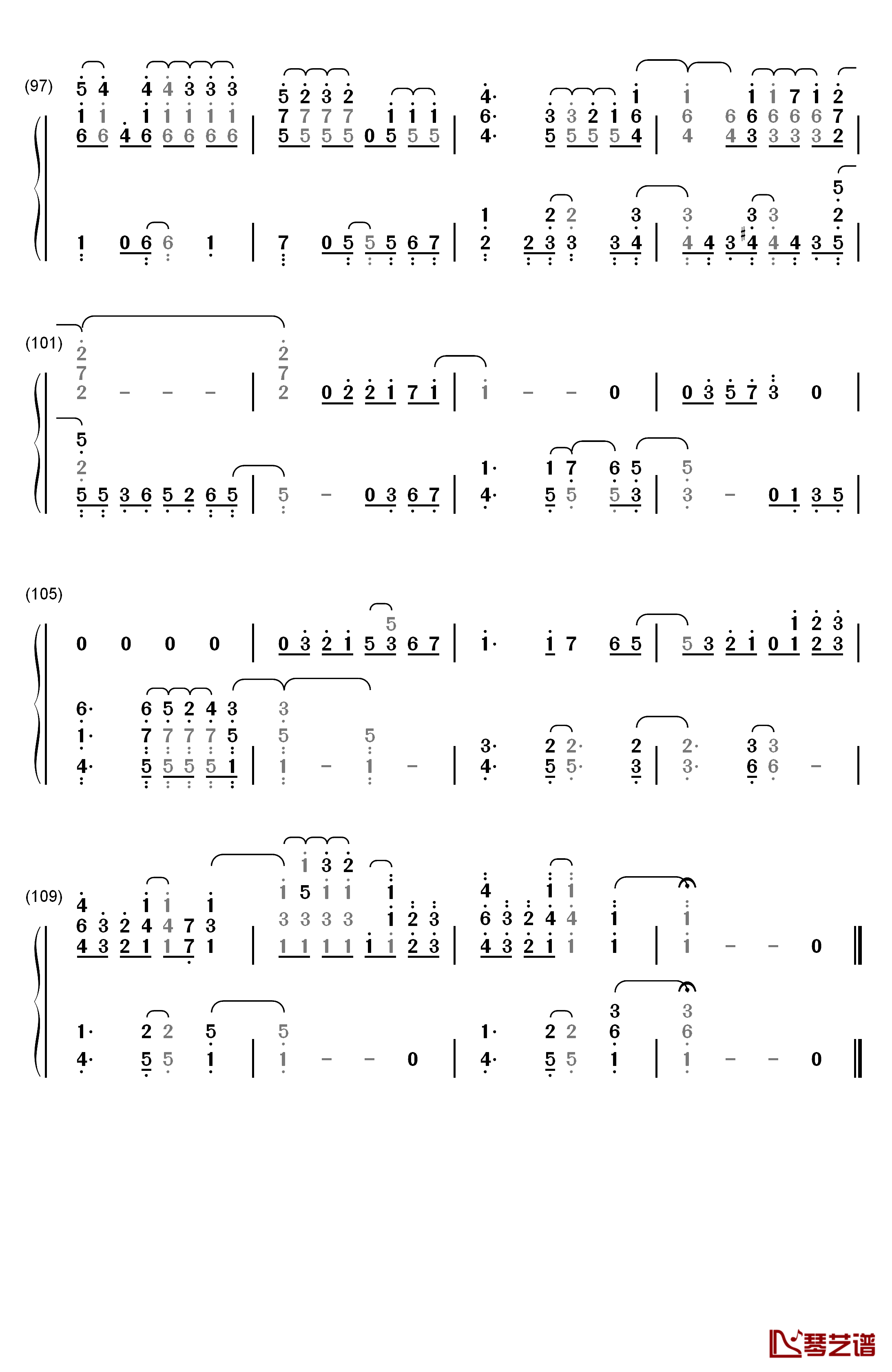 今、話したい誰かがいる钢琴简谱-数字双手-乃木坂466