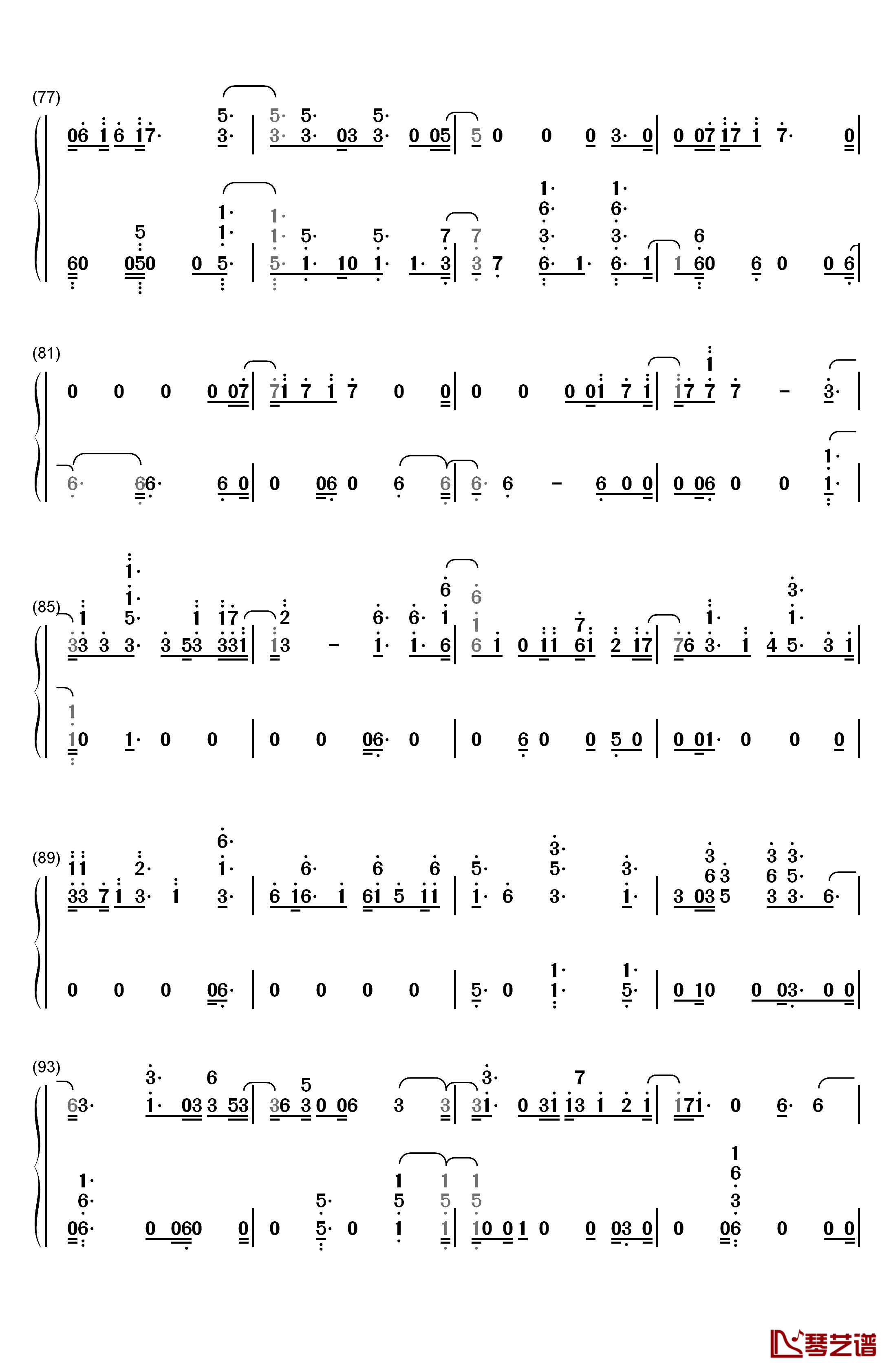 Hey Hey Hey钢琴简谱-数字双手-Katy Perry5