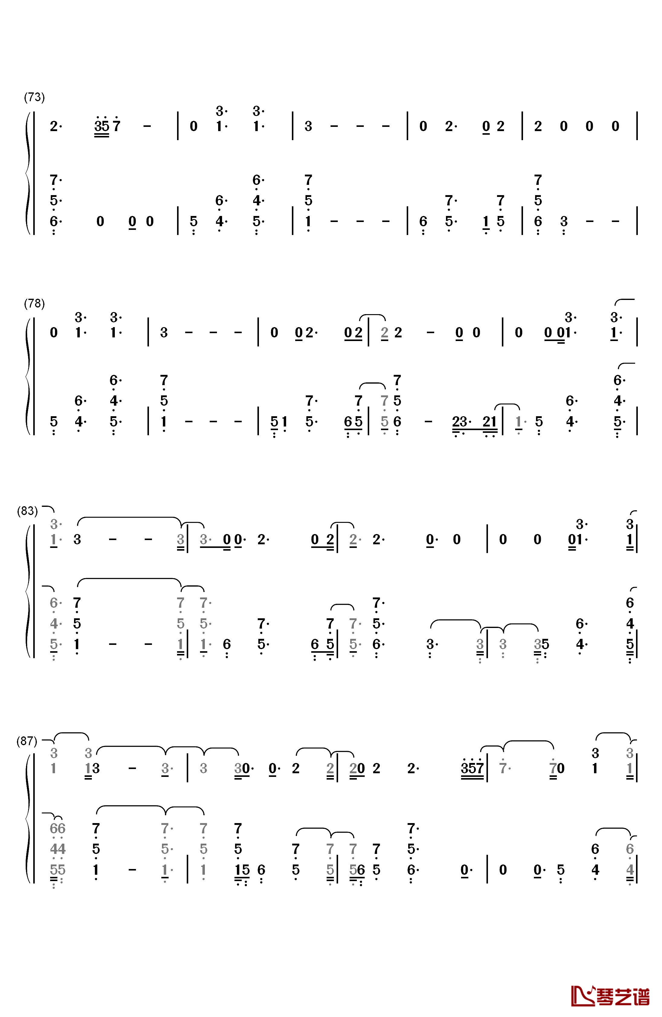 Prayers Up钢琴简谱-数字双手-Calvin Harris5