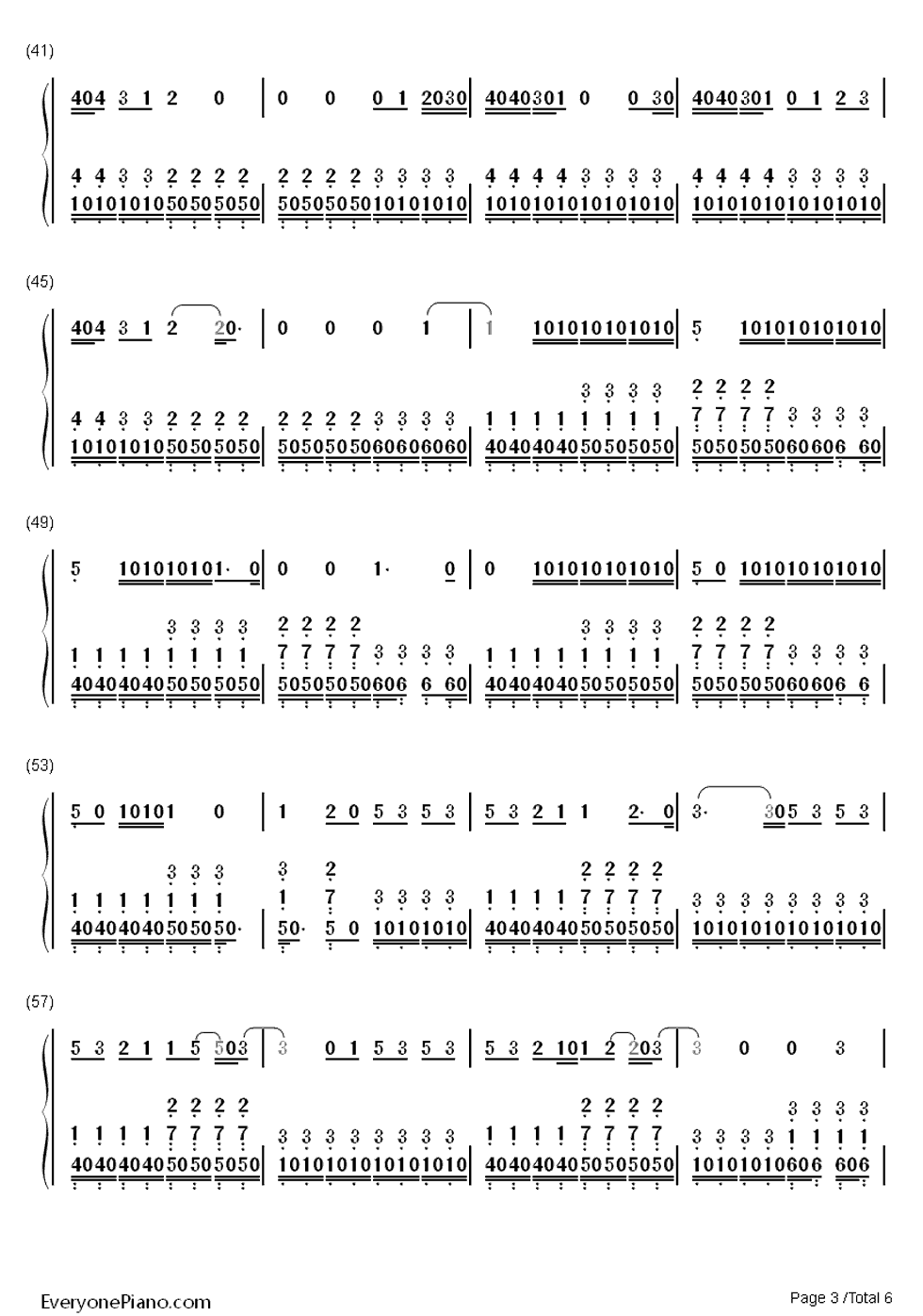 Live While We're Young钢琴简谱-数字双手-One Direction3
