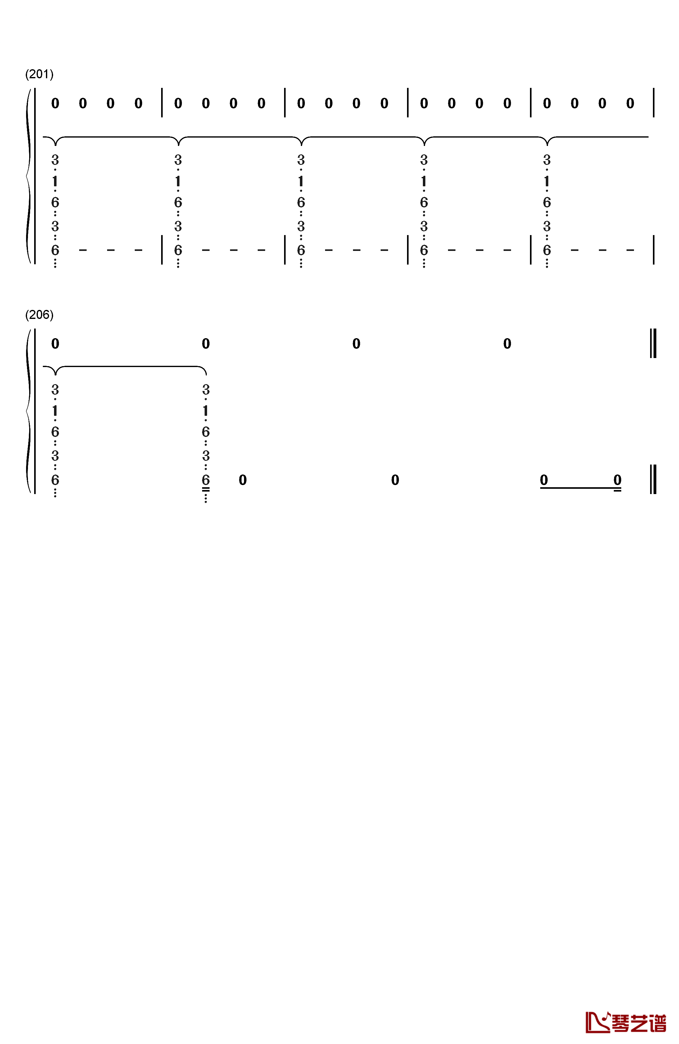 Don't Give In钢琴简谱-数字双手-Snow Patrol8