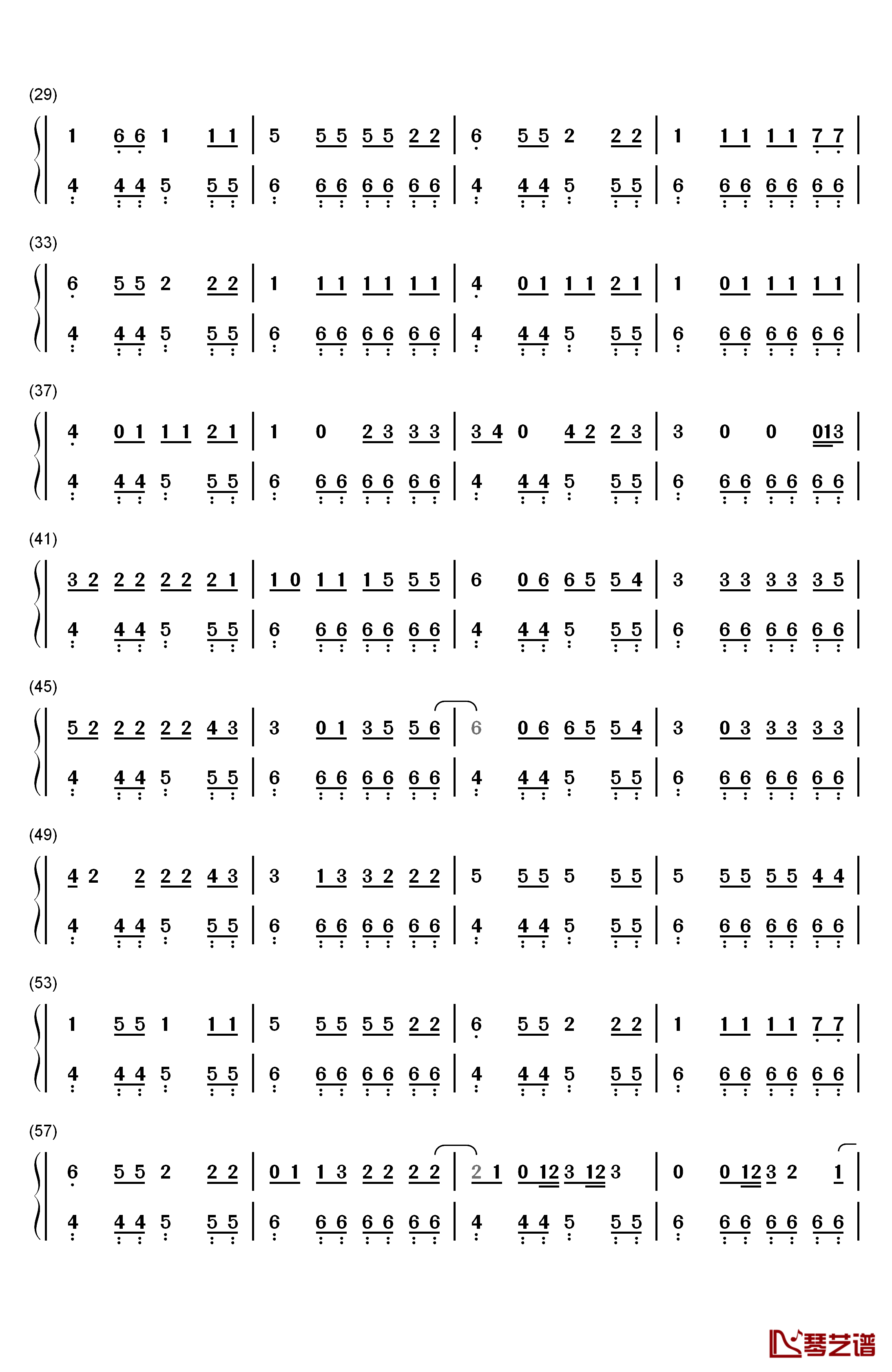 Something Just Like This钢琴简谱-数字双手-The Chainsmokers Coldplay2