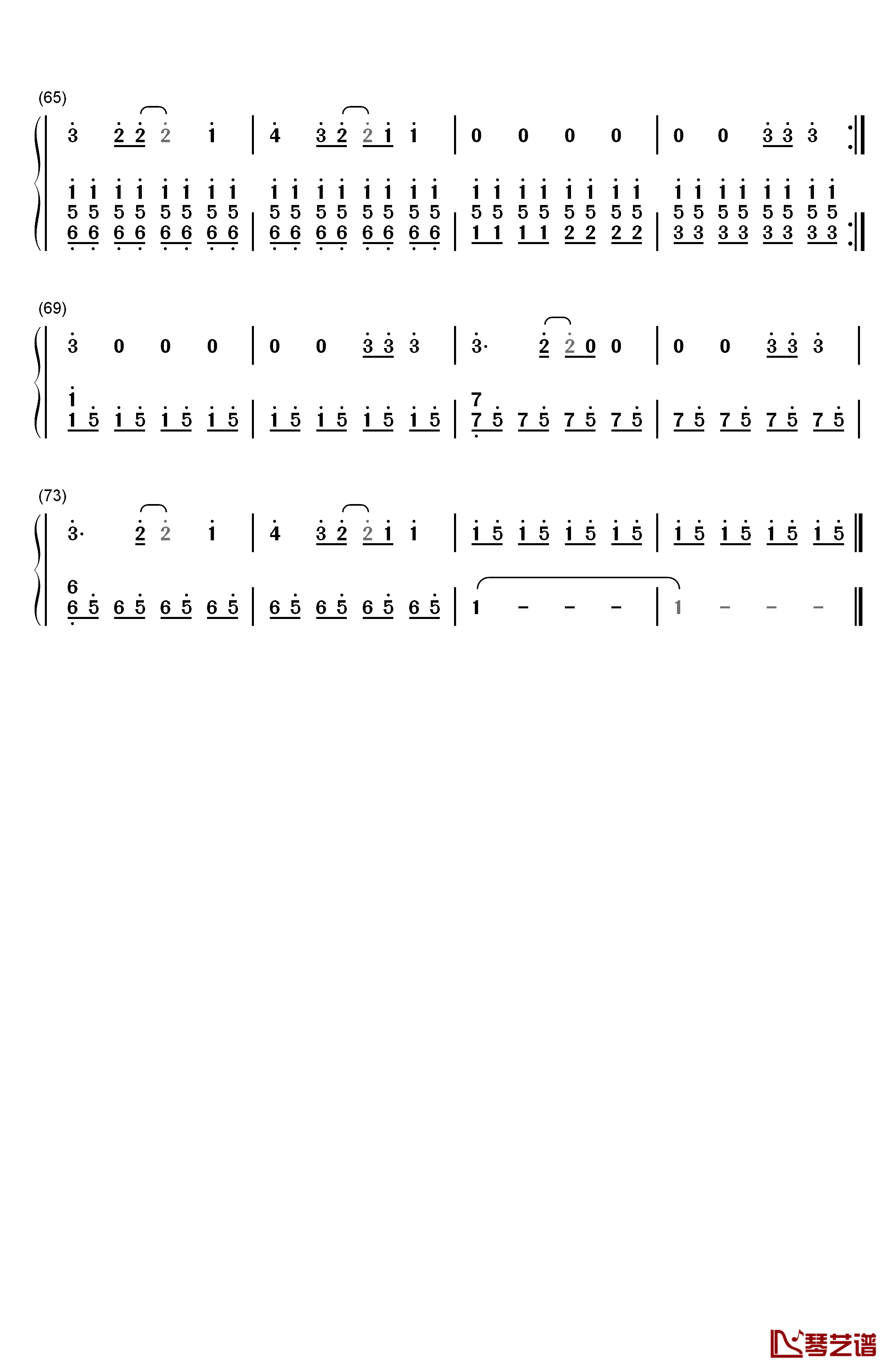 Chasing Cars 伴奏钢琴简谱-数字双手-Snow Patrol4