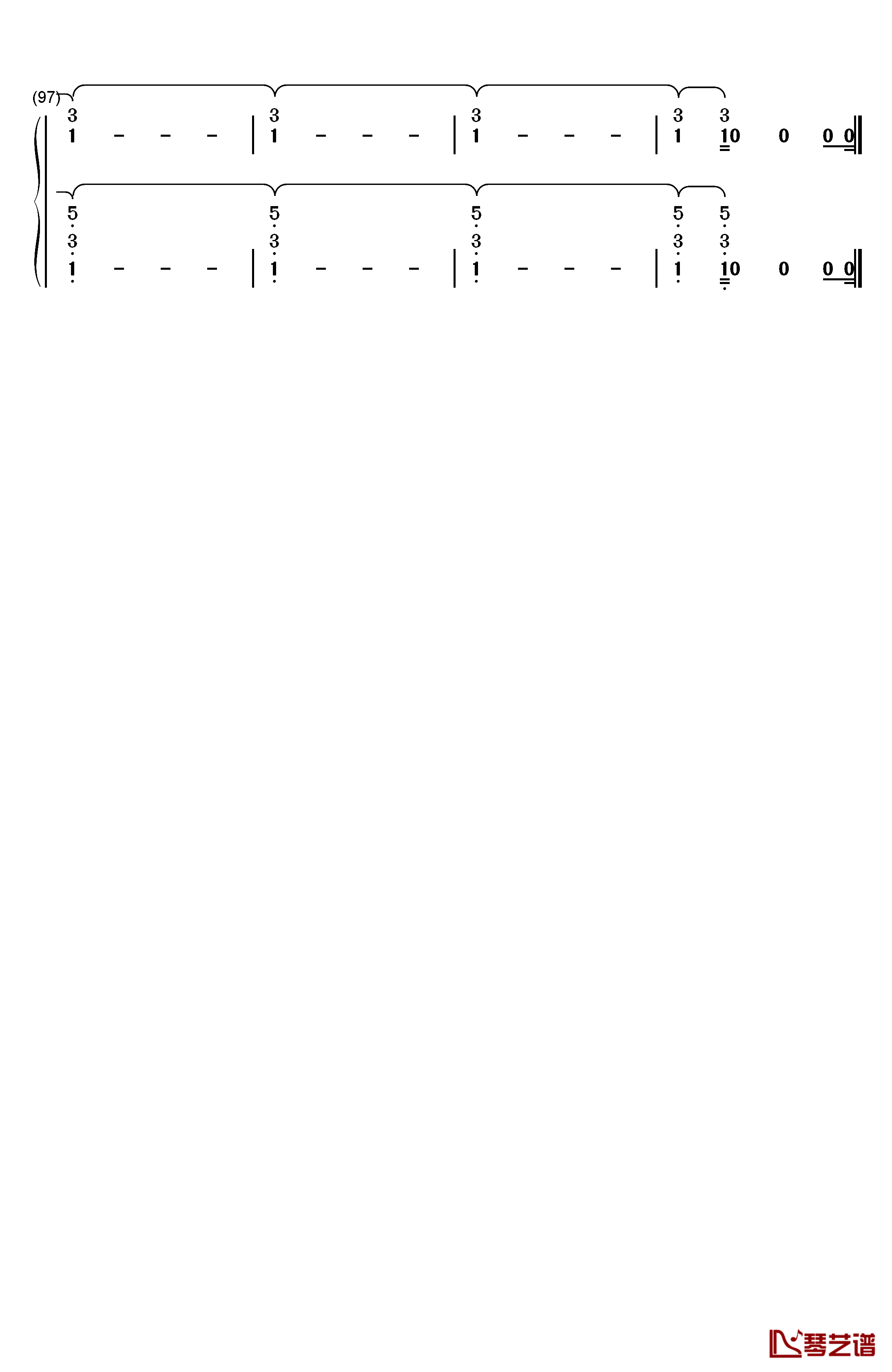 King of My Heart钢琴简谱-数字双手-Taylor Swift6