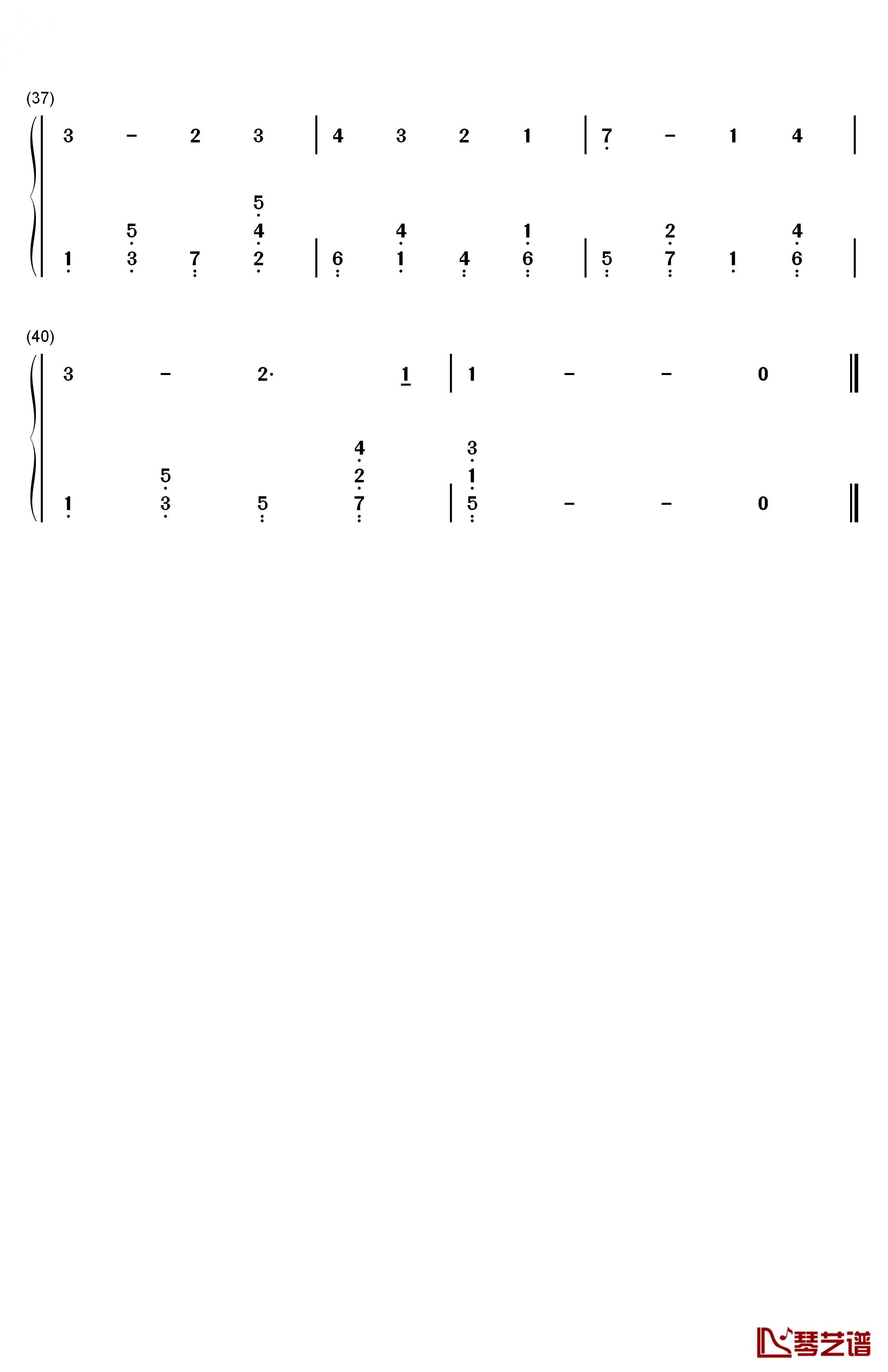 来吧所有的信徒们钢琴简谱-数字双手-玛丽亚·凯莉 Mariah Carey3