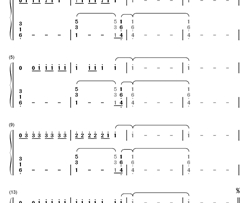 Green Light钢琴简谱-数字双手-Lorde