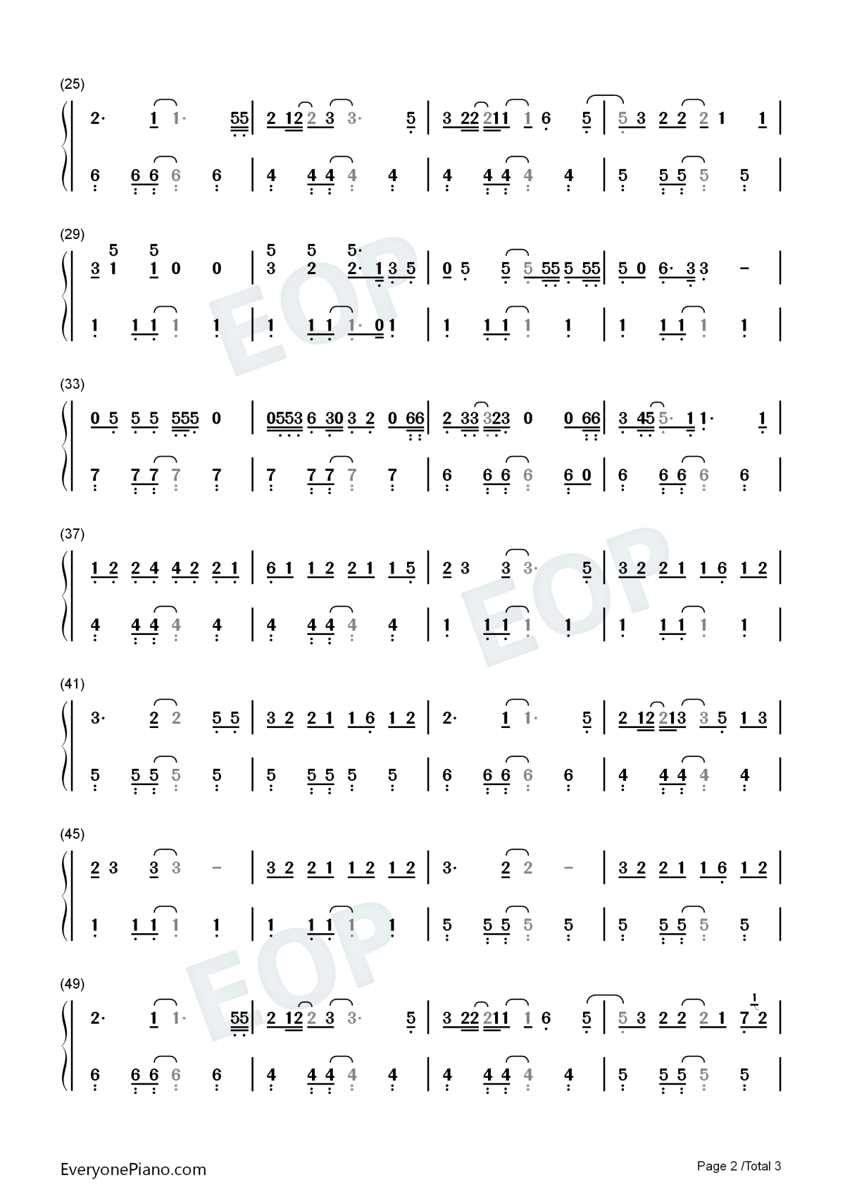 Homesick钢琴简谱-数字双手-Kane Brown2