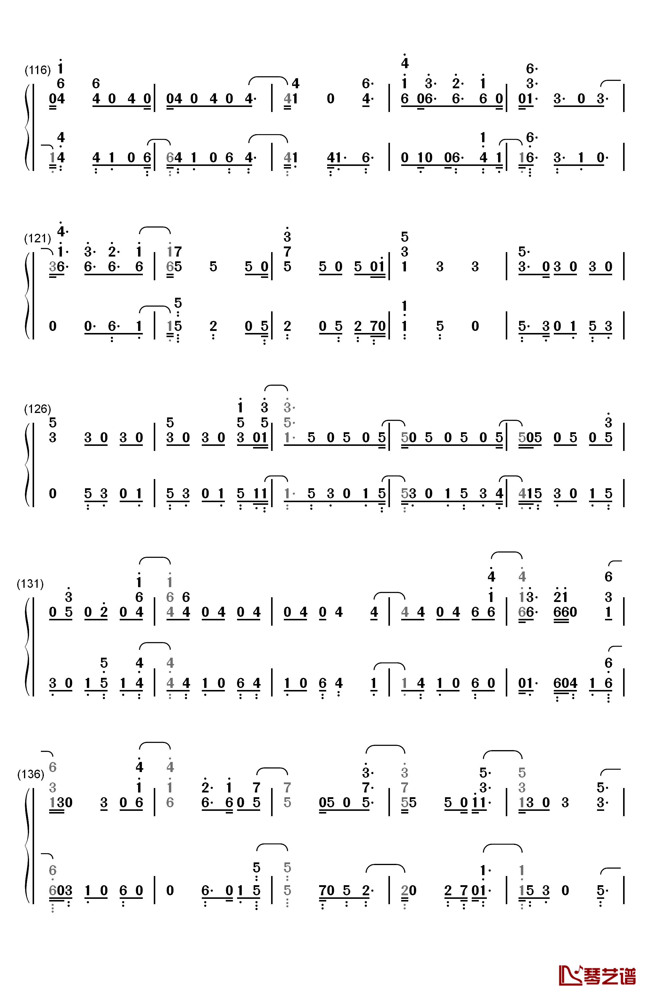 Next to Me钢琴简谱-数字双手-Imagine Dragons5