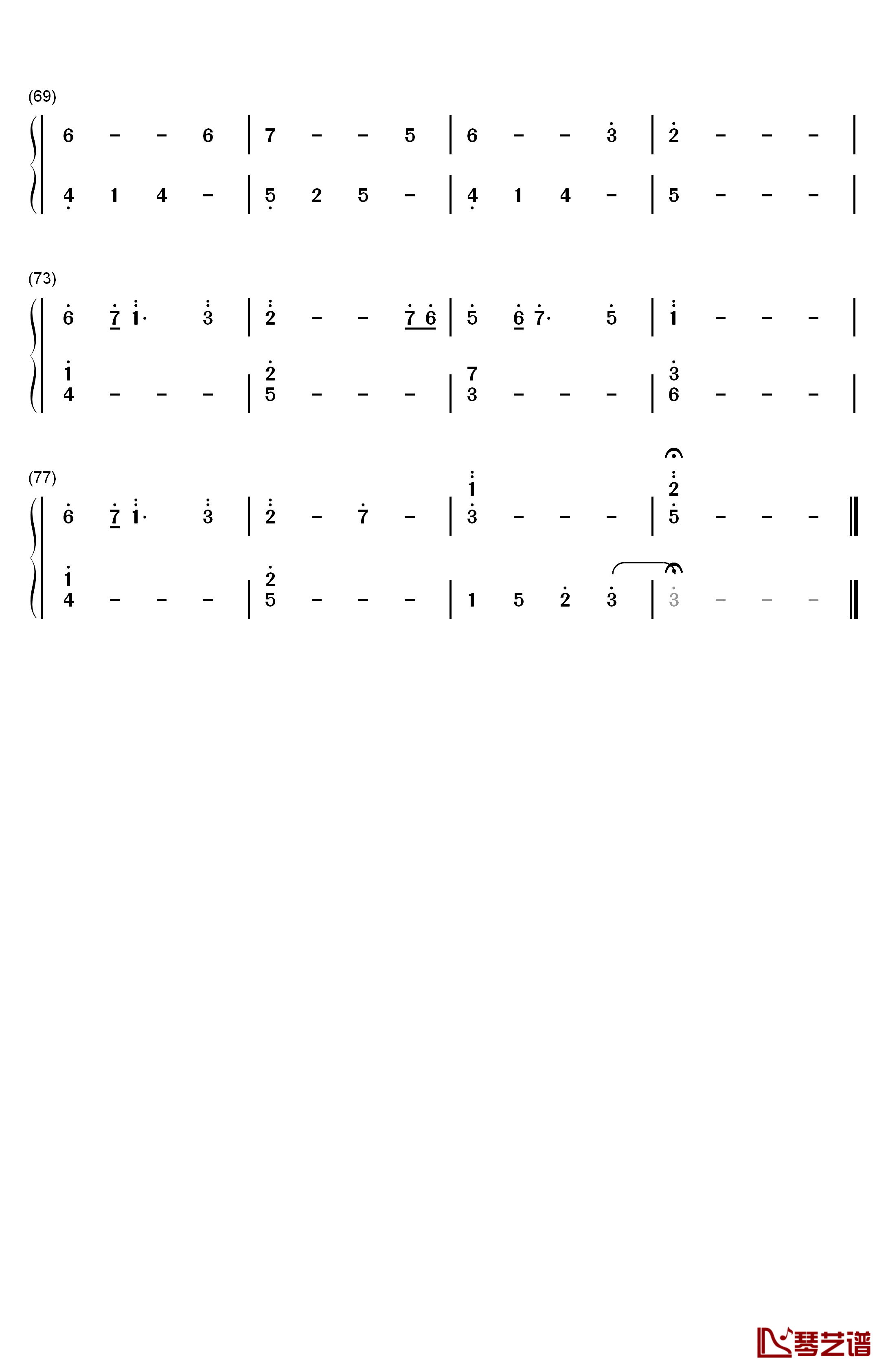Cry for the Moon钢琴简谱-数字双手-出羽良彰4